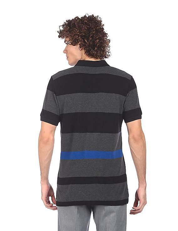 U.S. Polo Assn. Striped Short Sleeve Polo Shirt