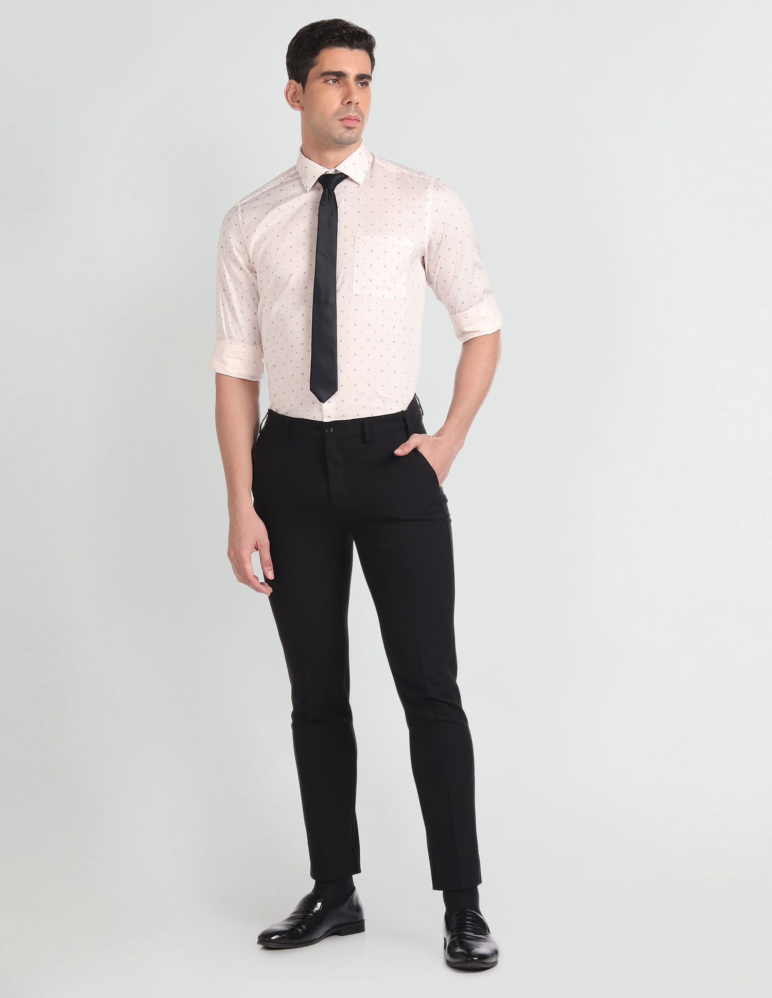 Arrow Twill Cotton Shirt