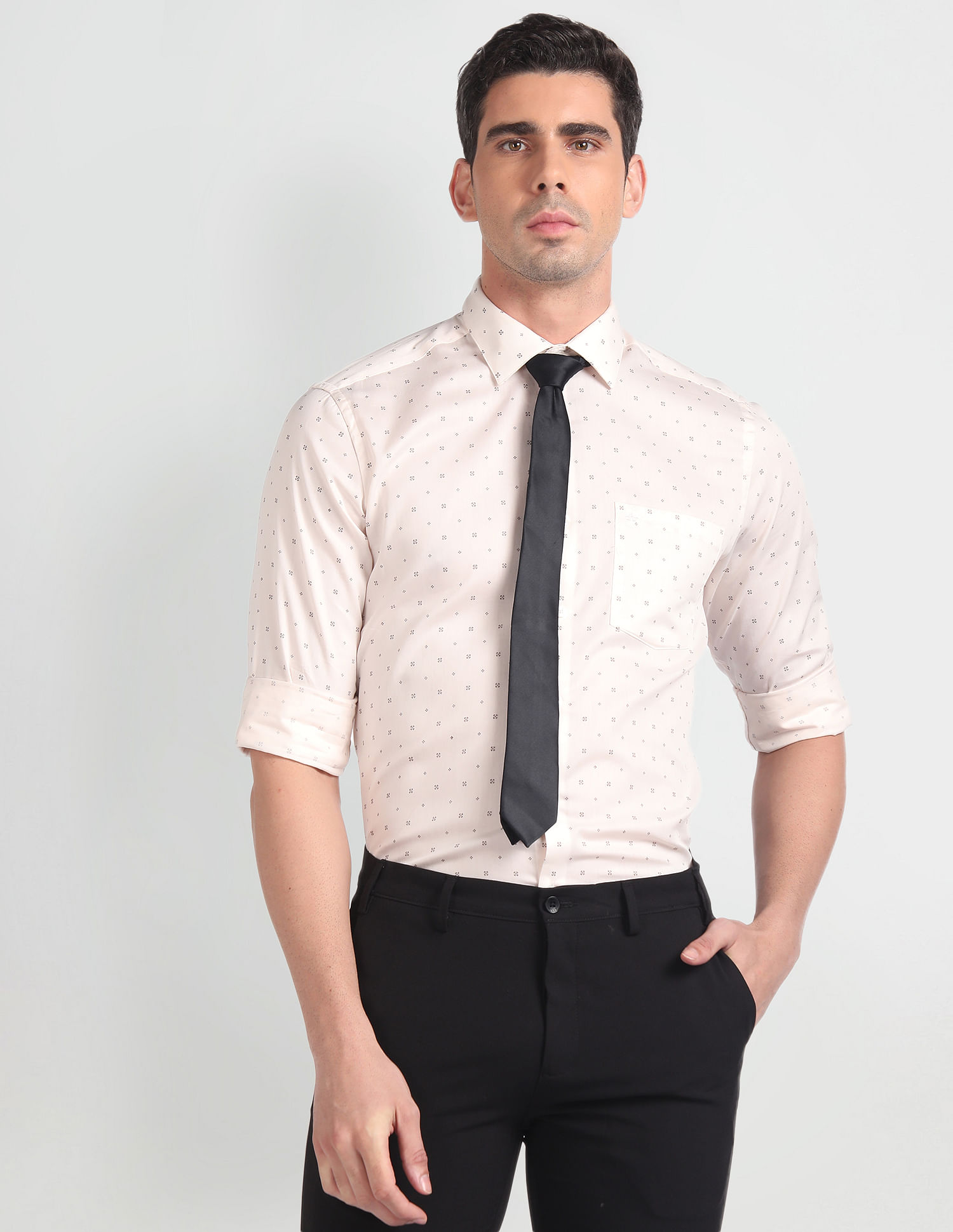 Arrow Twill Cotton Shirt
