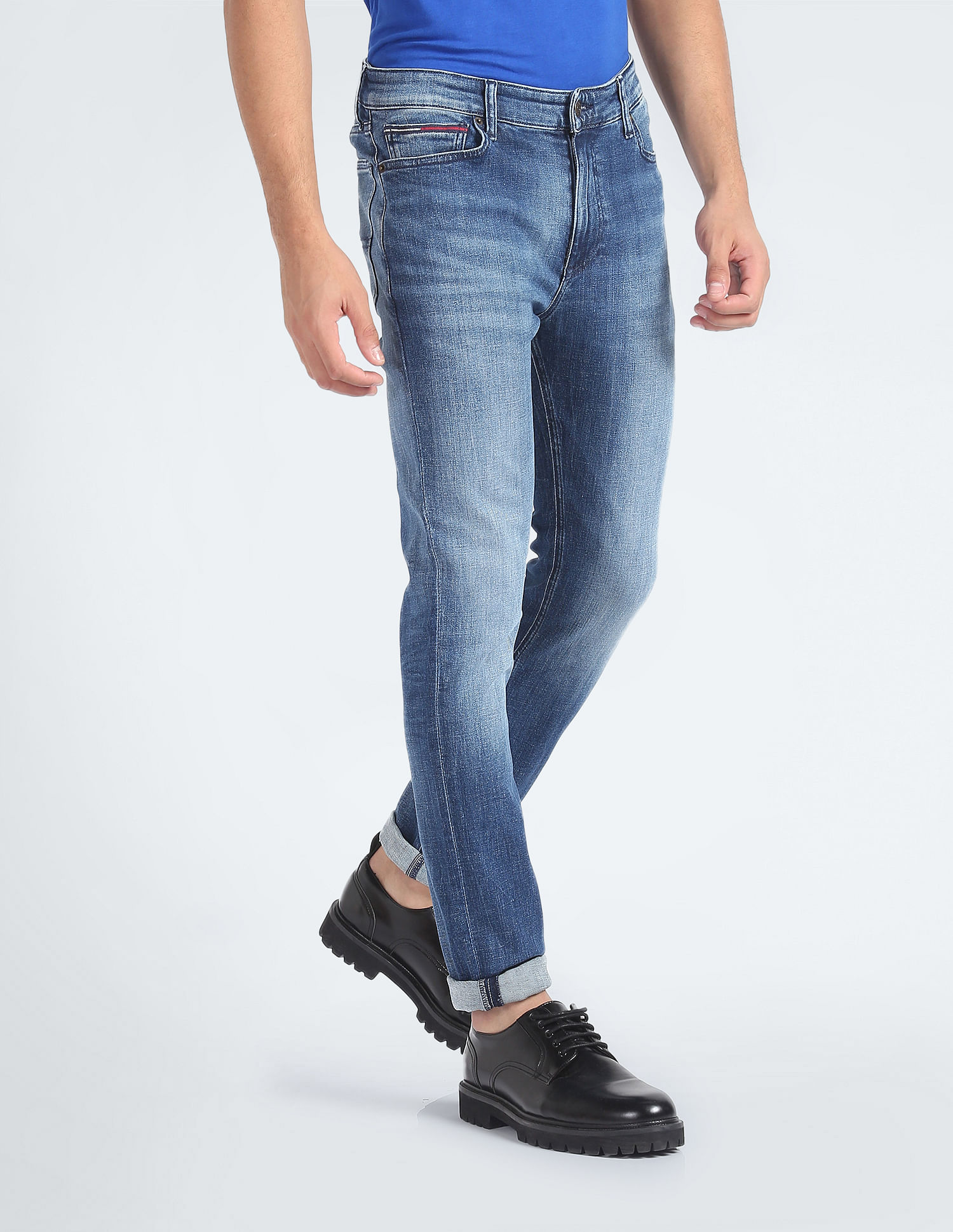 Tommy Hilfiger Simon Skinny Fit Recycled Cotton Jeans