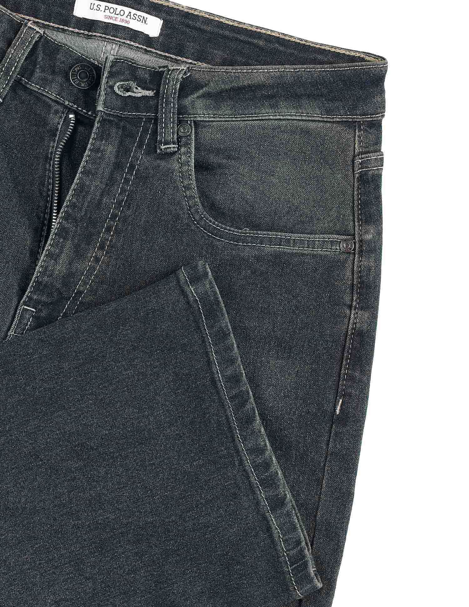 U.S. Polo Assn. Women High Rise Straight Fit Jeans