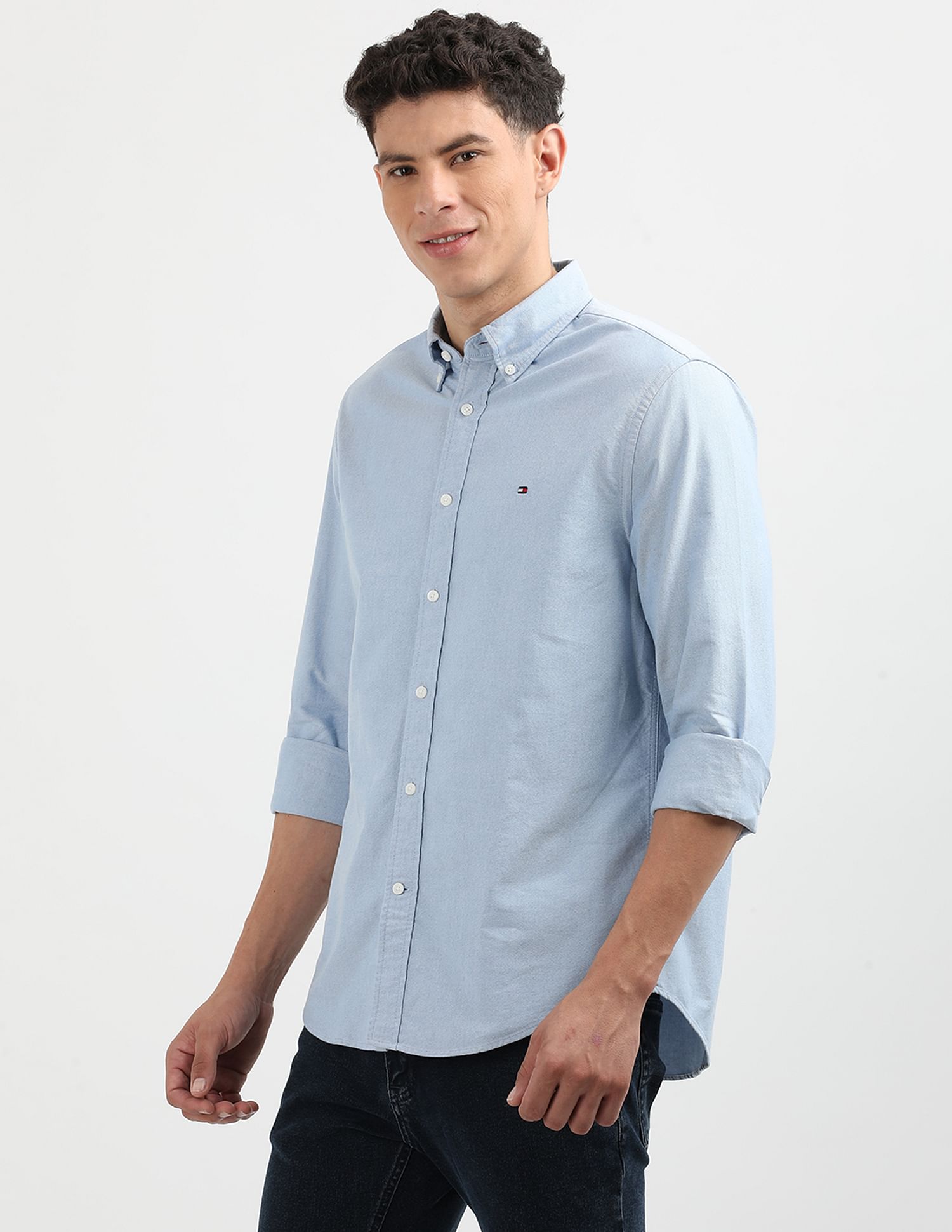 Tommy Hilfiger Solid Heritage Oxford Shirt