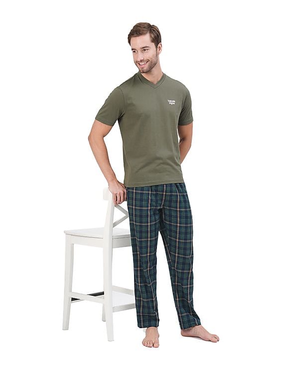Buy USPA Innerwear Men Olive IYAS 