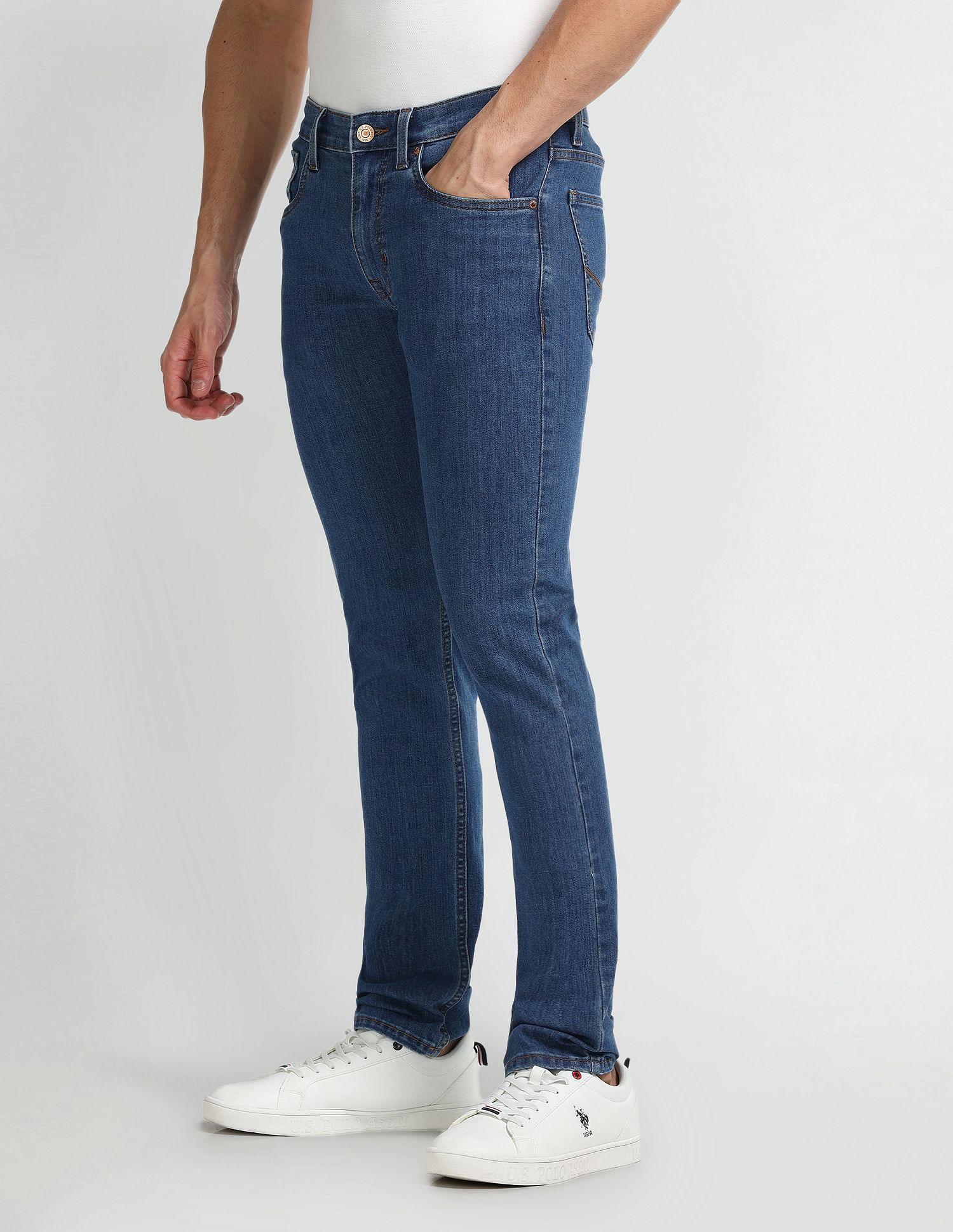 U.S. Polo Assn. Denim Co. Regallo Skinny Fit Blue Jeans