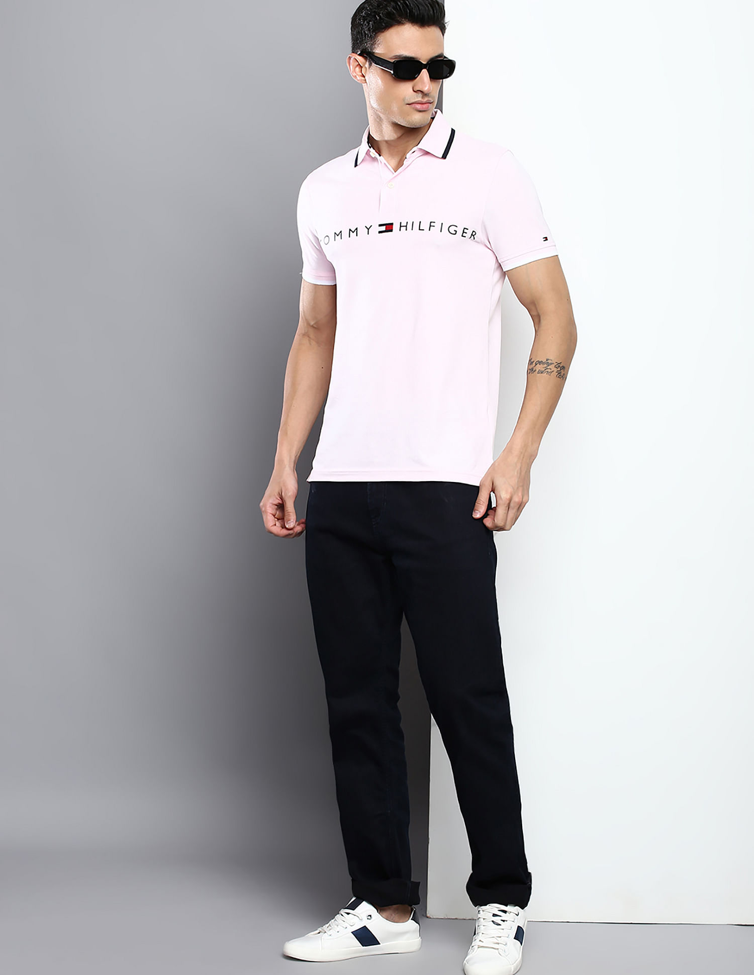 Tommy Hilfiger Rinsed Ryan Straight Fit Jeans