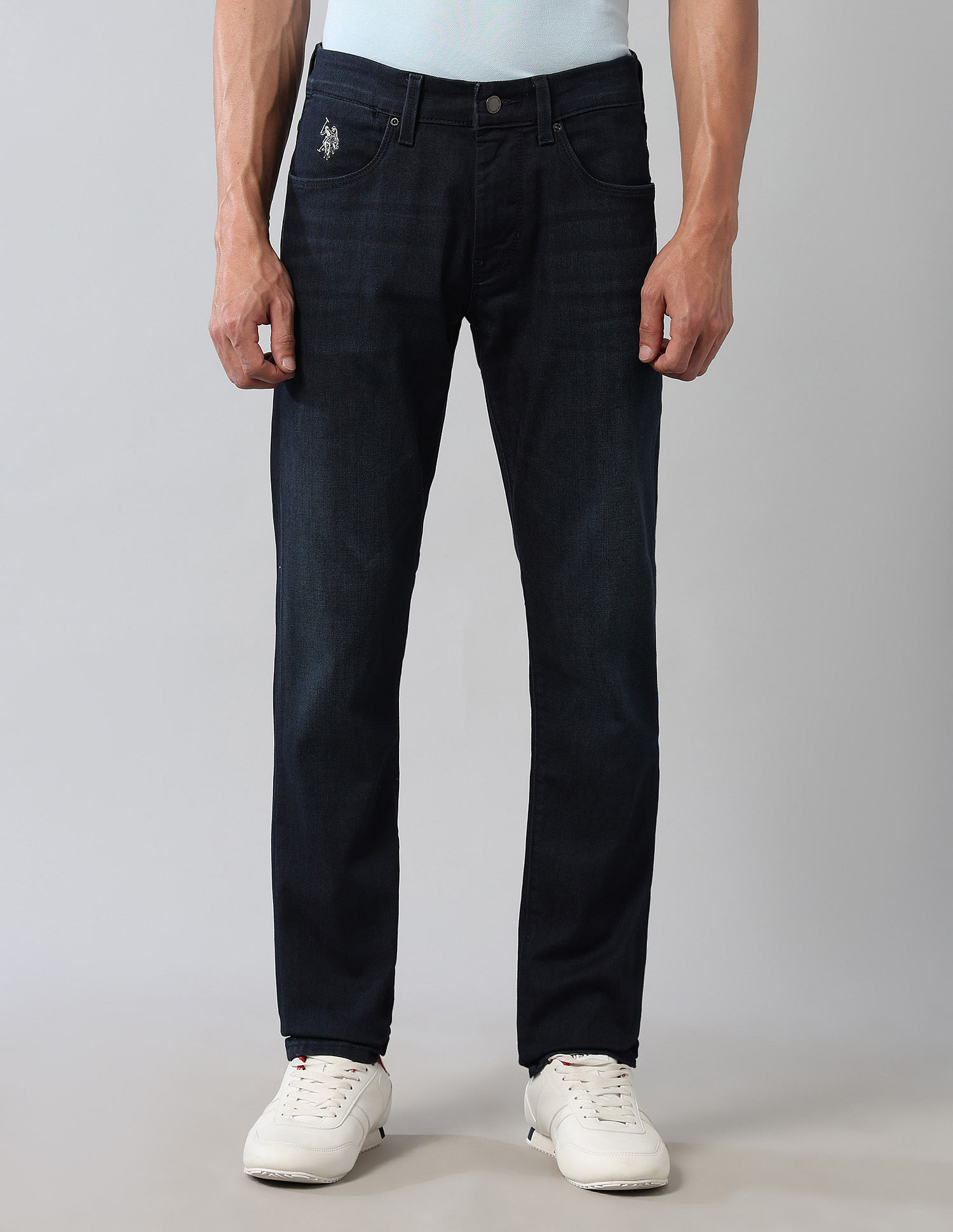U.S. Polo Assn. Denim Co. Brandon Slim Tapered Fit Blue Jeans