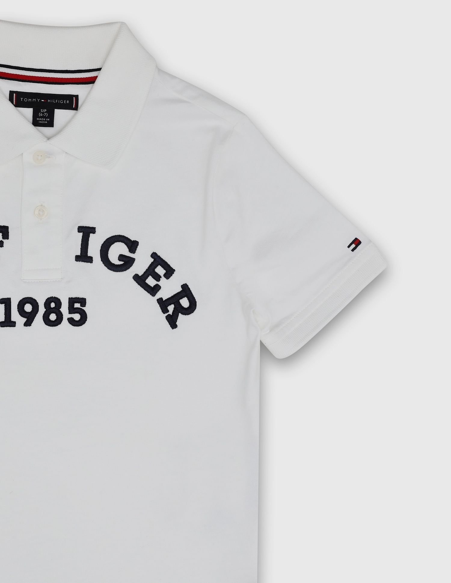 Tommy Hilfiger Kids Boys Printed Regular-Fit Cotton Polo Shirt