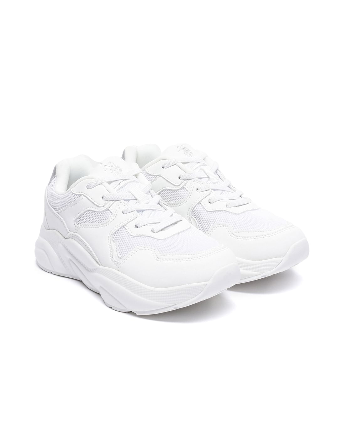 U.S. Polo Assn. Women Panelled Solid Lace Up Zuri Sneakers
