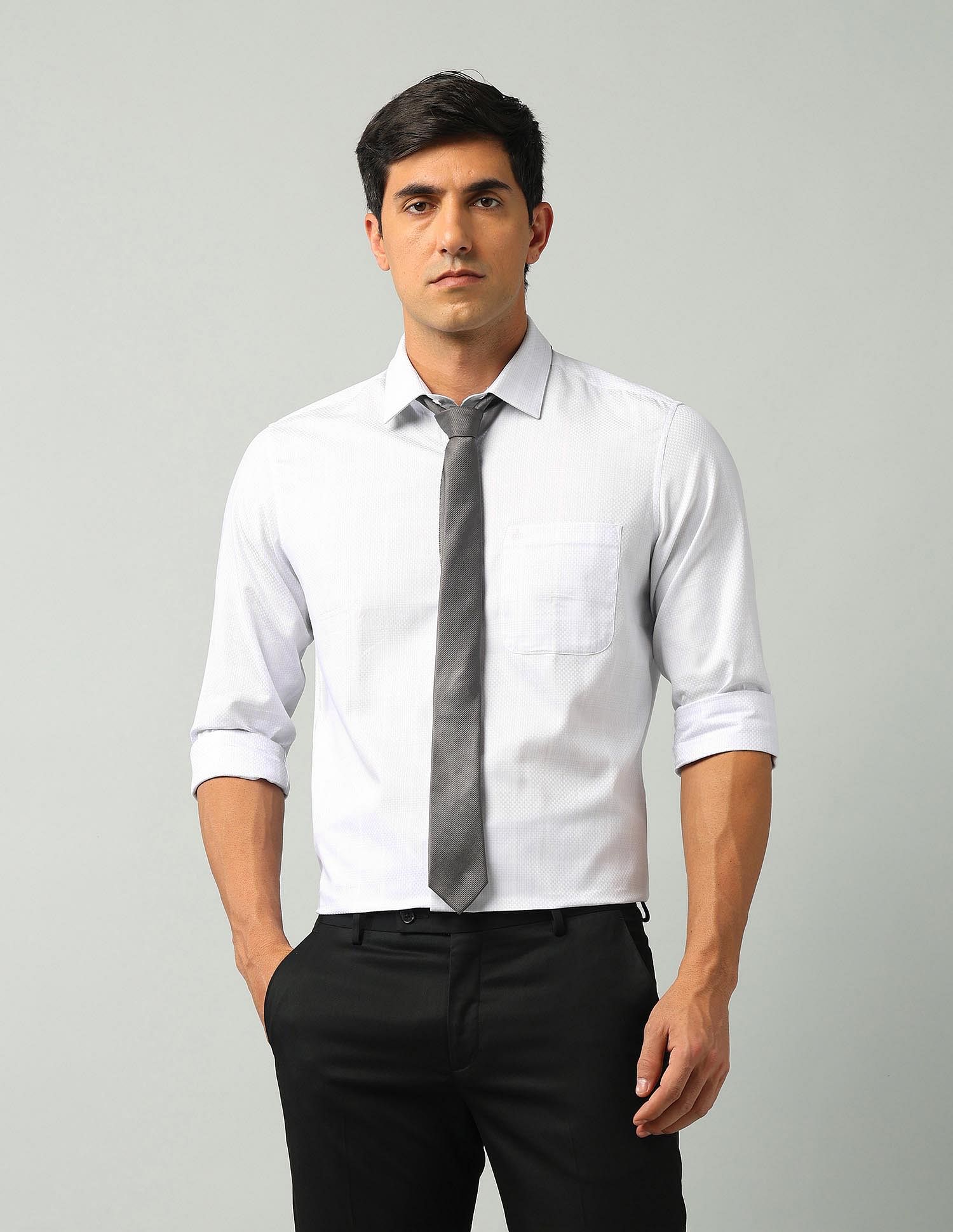 Arrow Liberty Classic Fit Textured Shirt