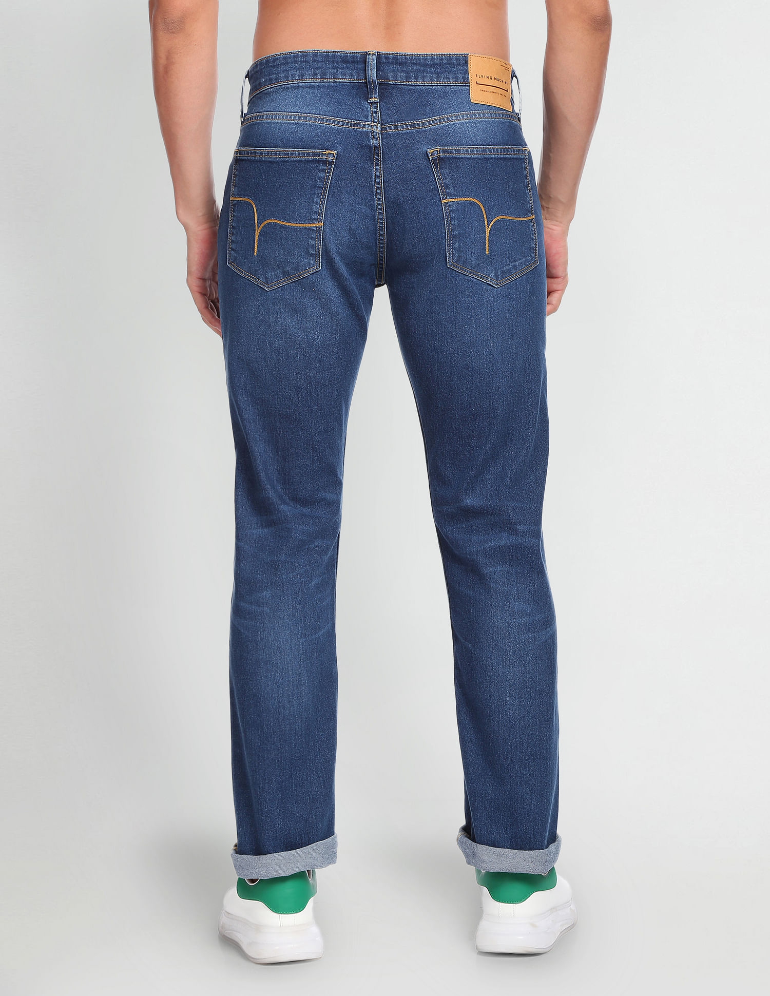 Flying Machine F-Jango Relaxed Straight Fit Jeans