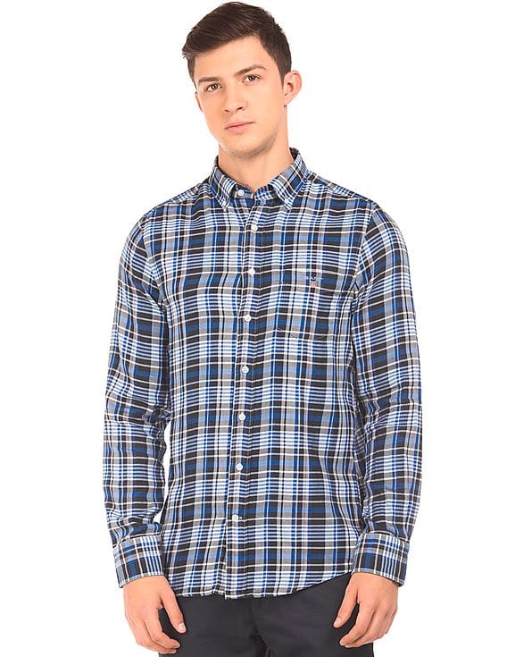 Buy Gant Men Button Down Collar Check 