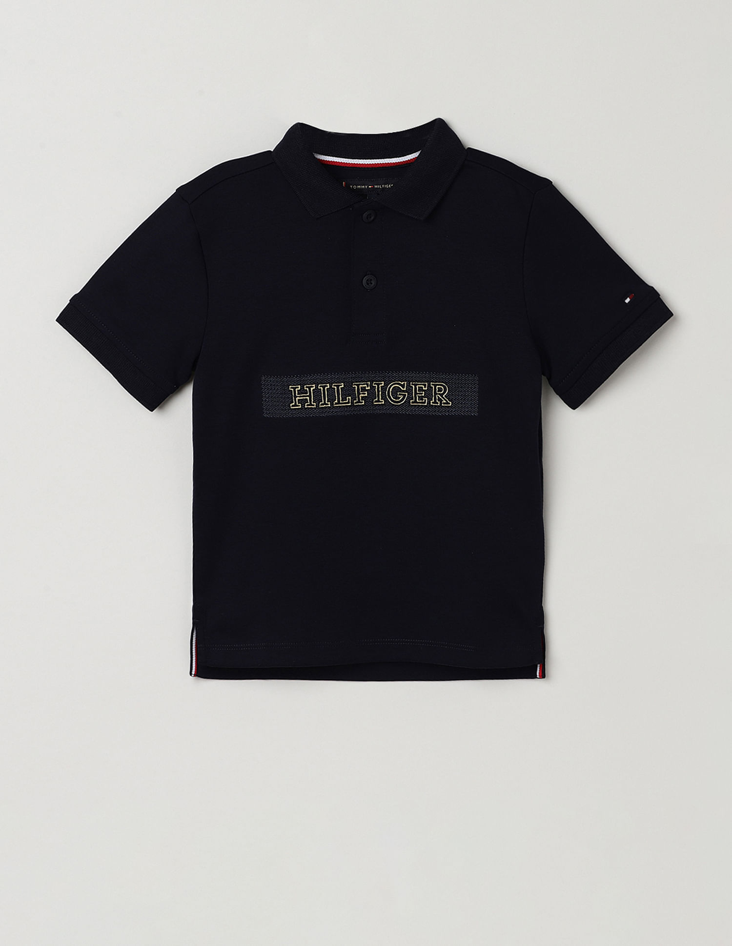 Tommy Hilfiger Kids Boys Interlock Polo Shirt