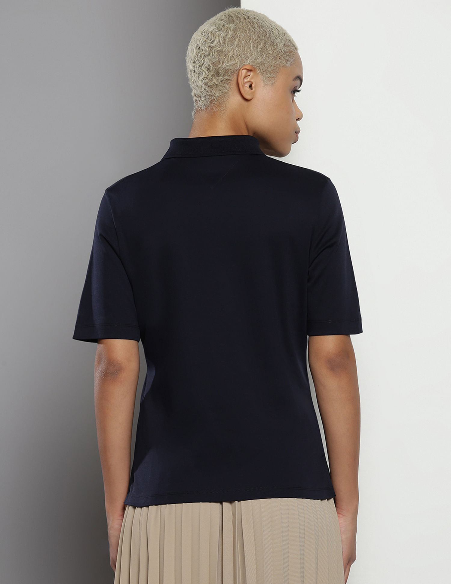 Tommy Hilfiger Sustainable Embroidered Logo Polo Shirt