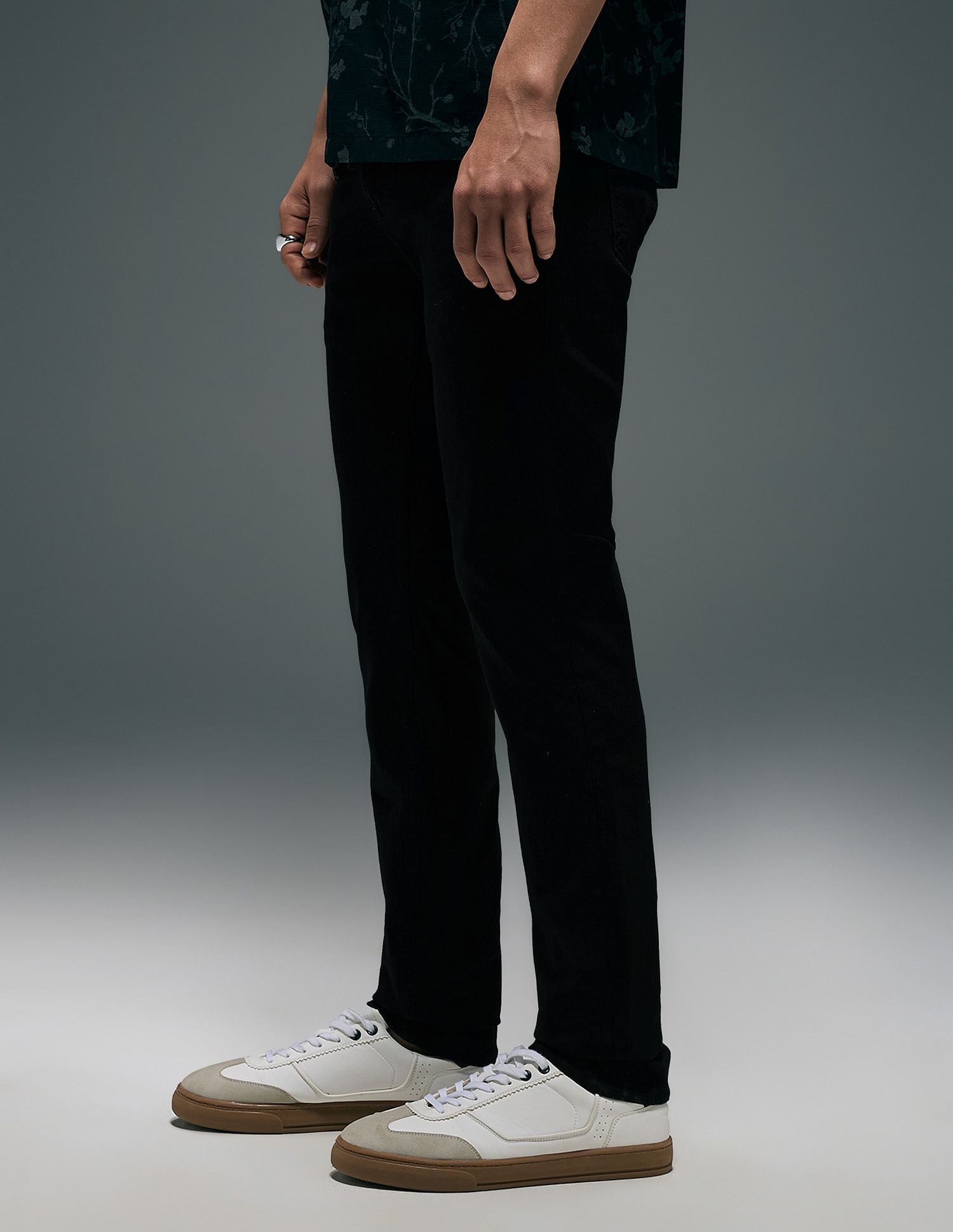 Flying Machine Jackson Super Skinny Fit Dark Washed Jeans