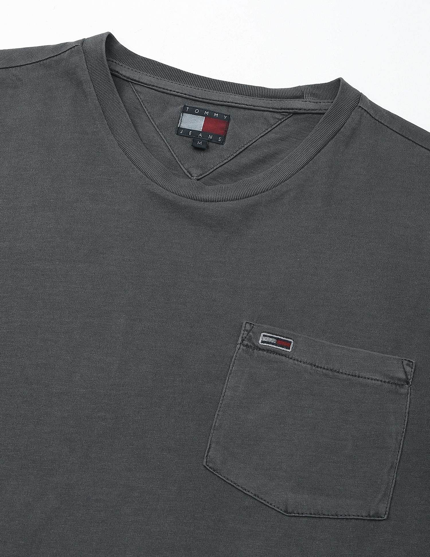 Tommy Hilfiger Solid Slim-Fit Cotton T-Shirt