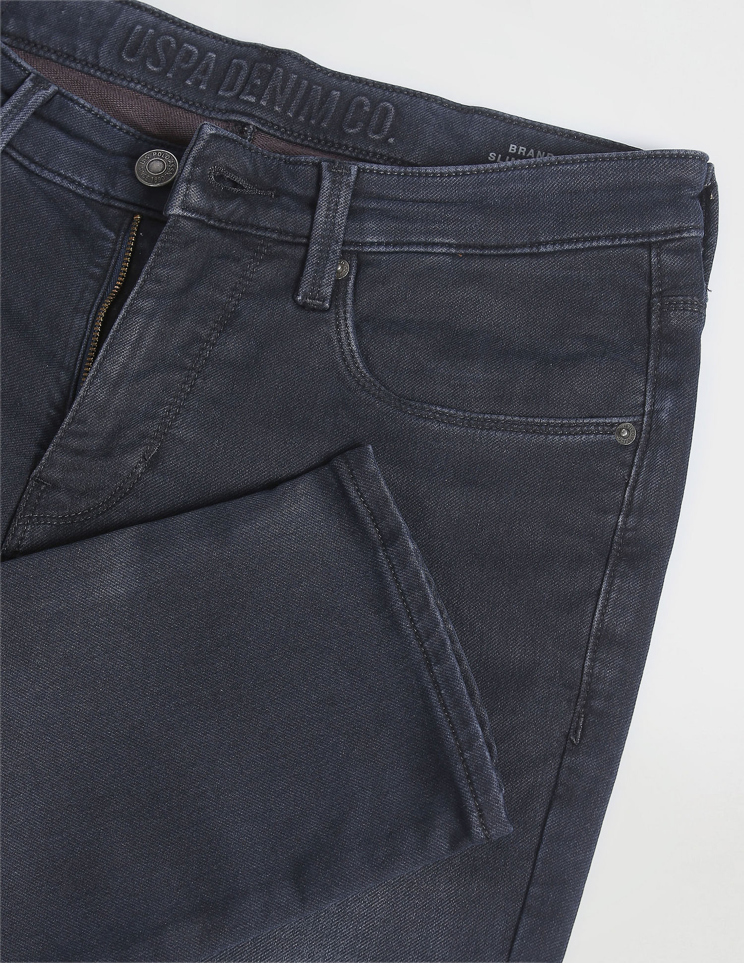 U.S. Polo Assn. Denim Co. Brandon Slim Tapered Fit Blue Jeans