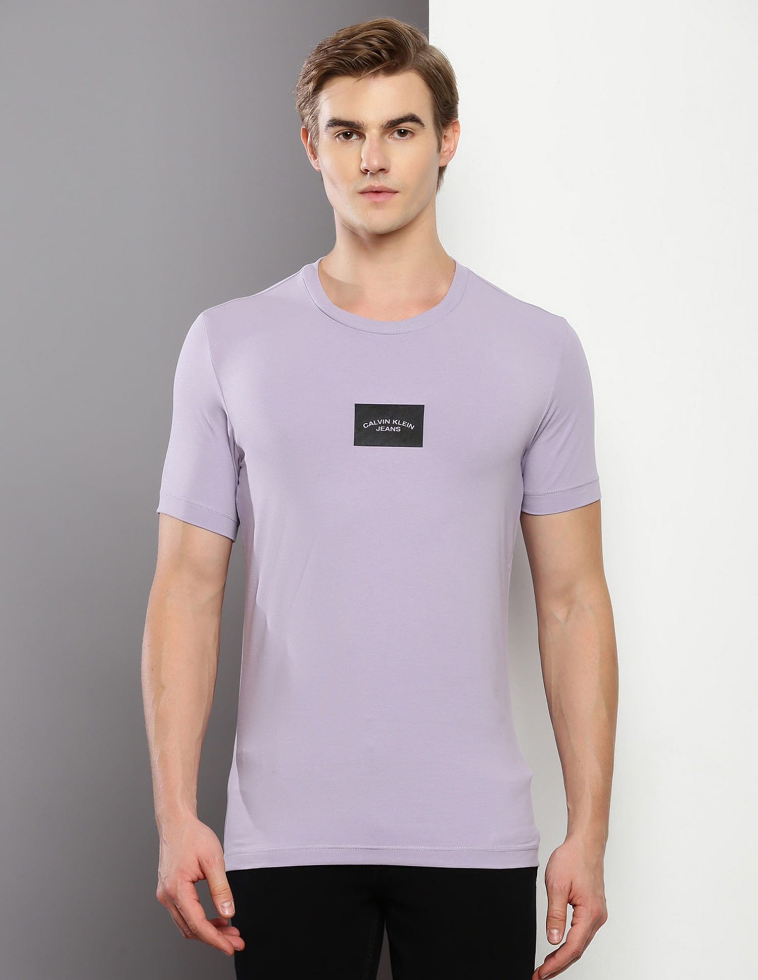 Calvin Klein Box Logo Solid Shirt