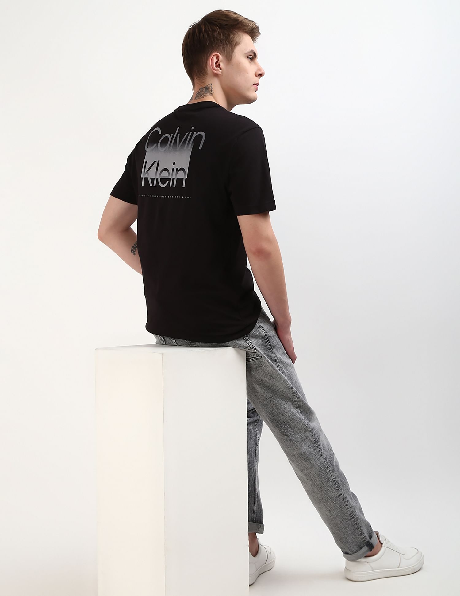 Calvin Klein Enlarged Back Logo T-Shirt