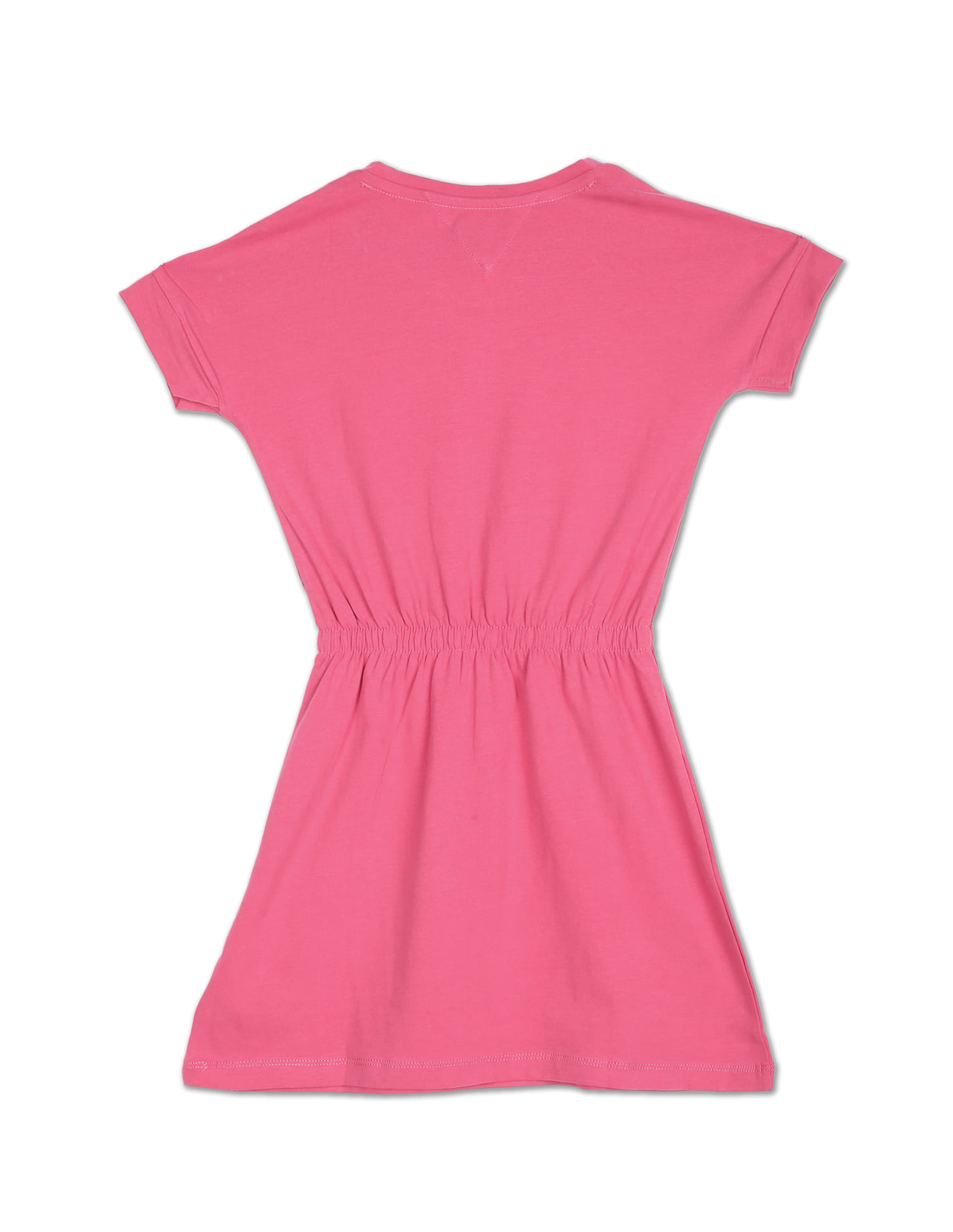 Buy Tommy Hilfiger Kids Metallic Print Knit Fit And Flare Dress - NNNOW.com
