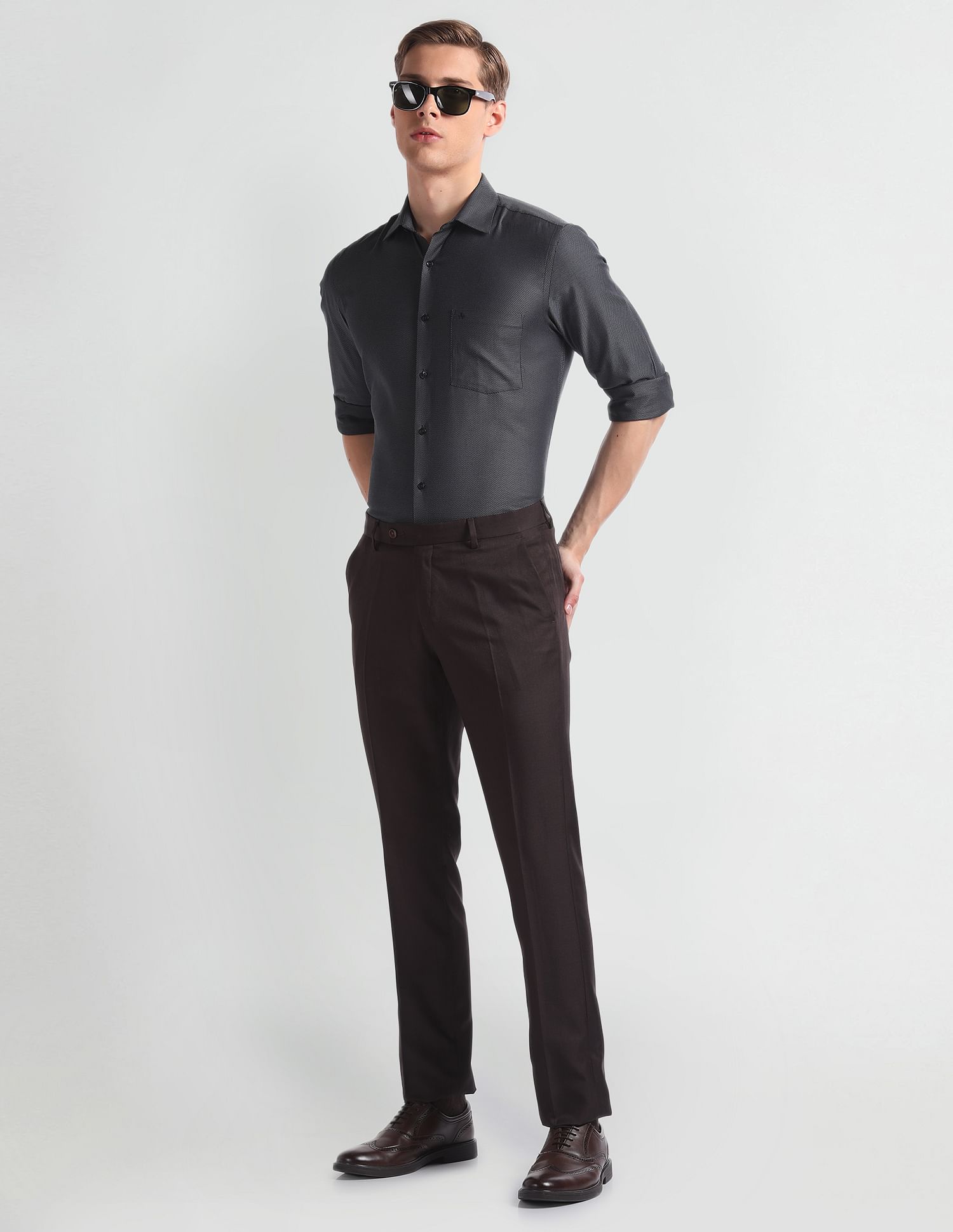 Arrow Dobby Cotton Shirt