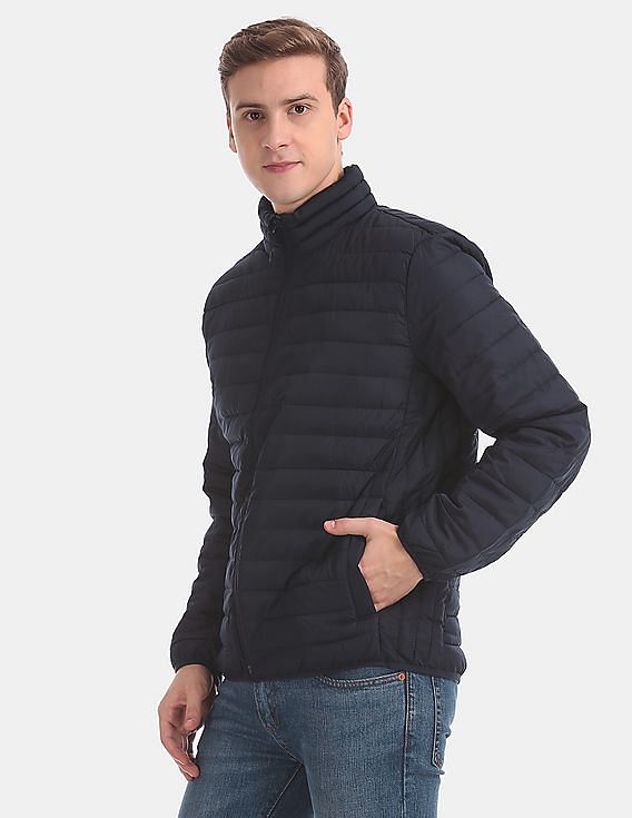 Buy GAP Men Blue Water Resistant Windproof Jacket 