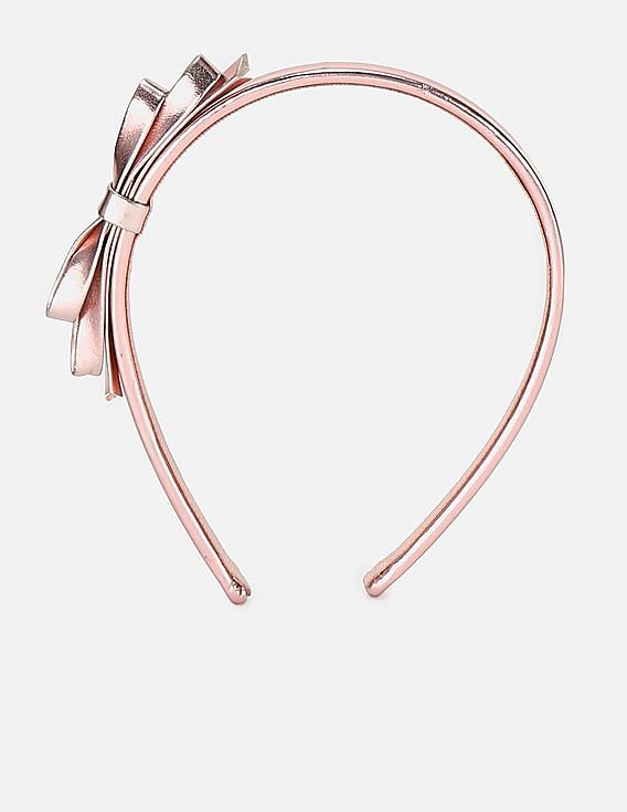 GAP Girls Pink Bow Hair Band