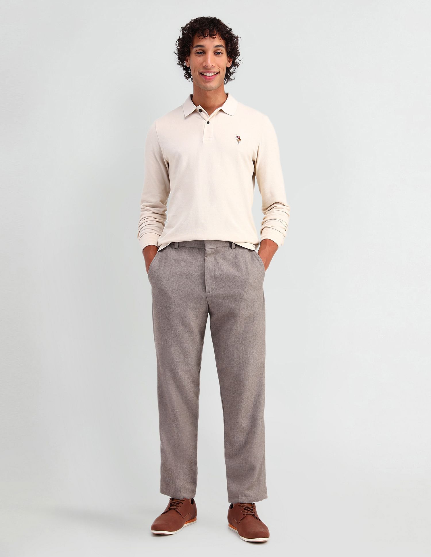 U.S. Polo Assn. Denim Co. Muscle Fit Pure Cotton Polo Shirt