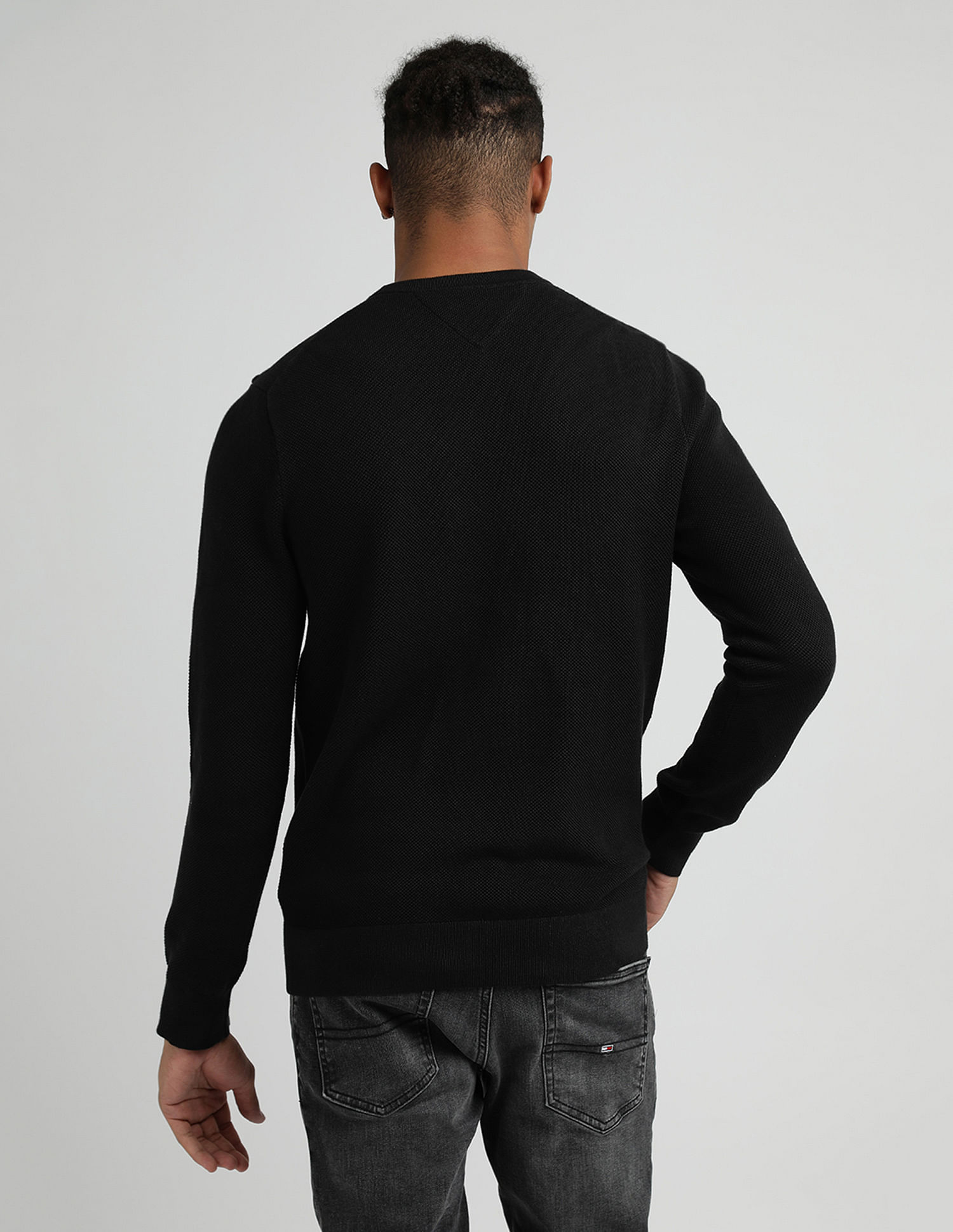 Tommy Hilfiger Essential Structure Crew Neck Sweater