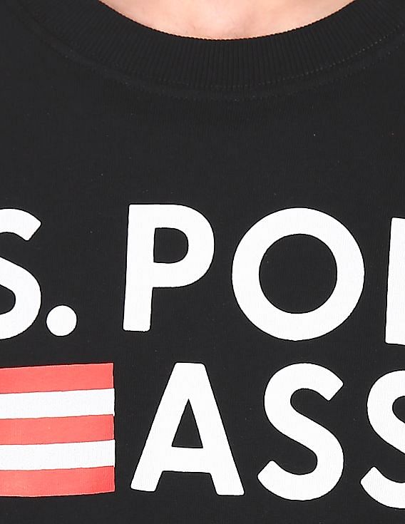 U.S. Polo Assn. Denim Co. Crew Neck Brand Print Sweatshirt
