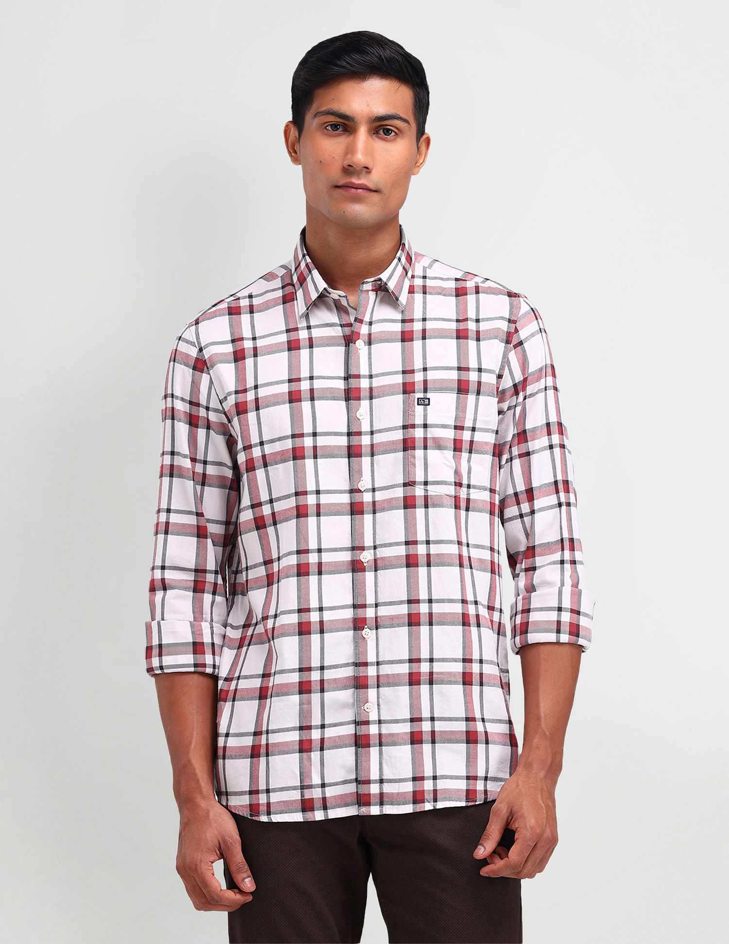 Arrow Sport Tailored Fit Twill Shirt