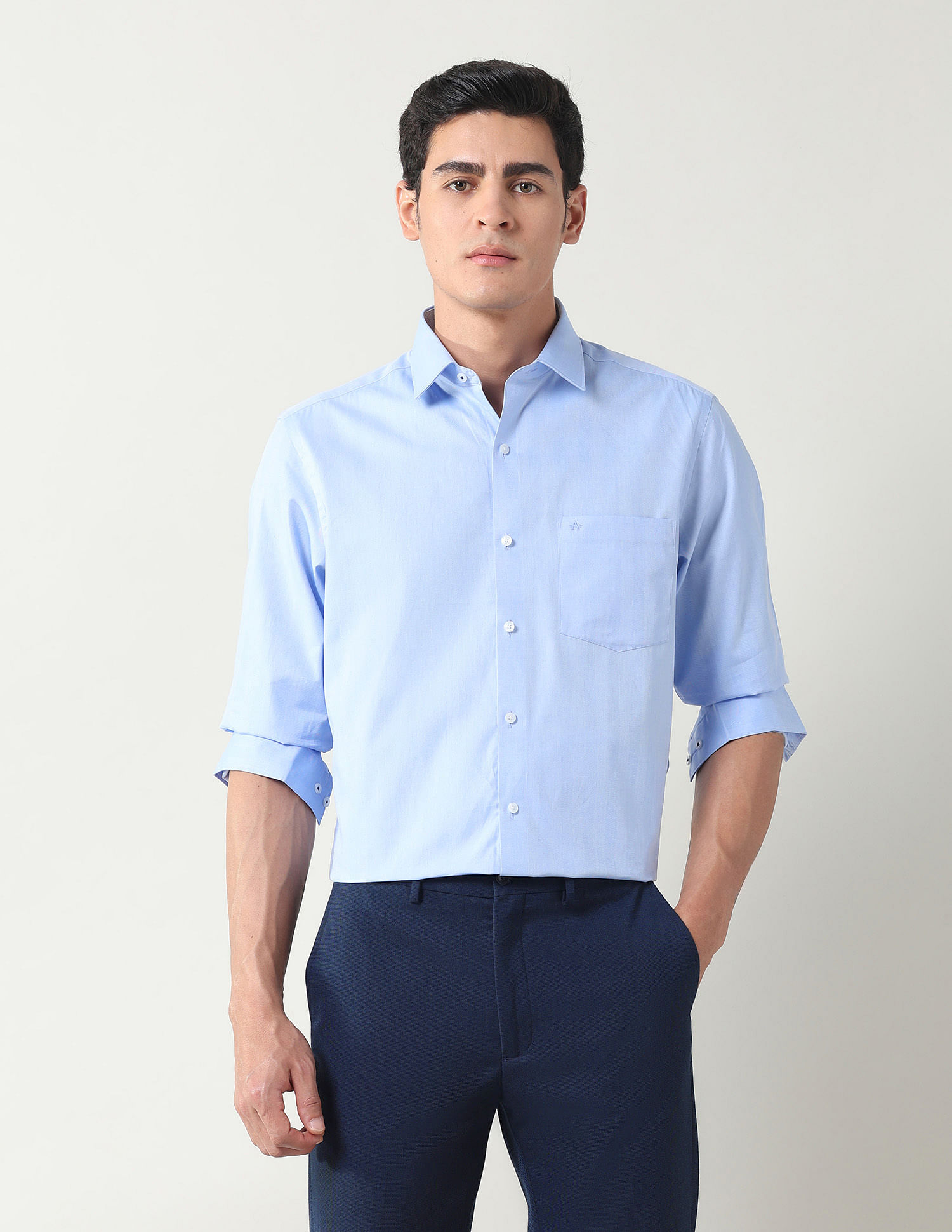 Arrow Liberty Classic Fit Pure Cotton Twill Shirt
