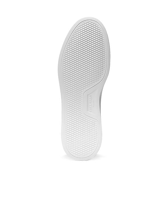 Cole Haan Men Grey Grandpro Rally Laser Cut Sneakers