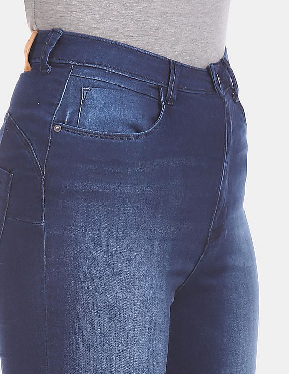 Flying Machine Women Twiggy Super Skinny Fit High Waist Jeans