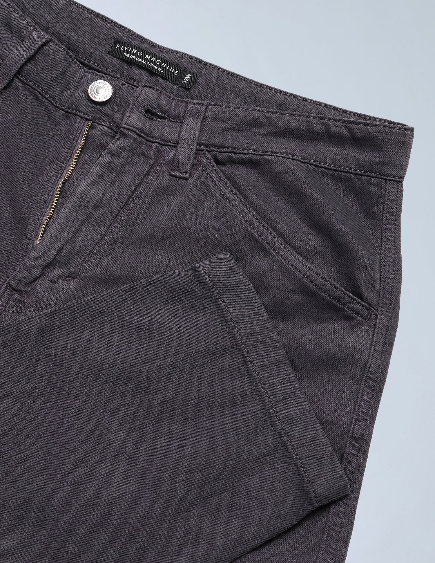 Flying Machine Cobain 90'S Loose Cropped Chinos