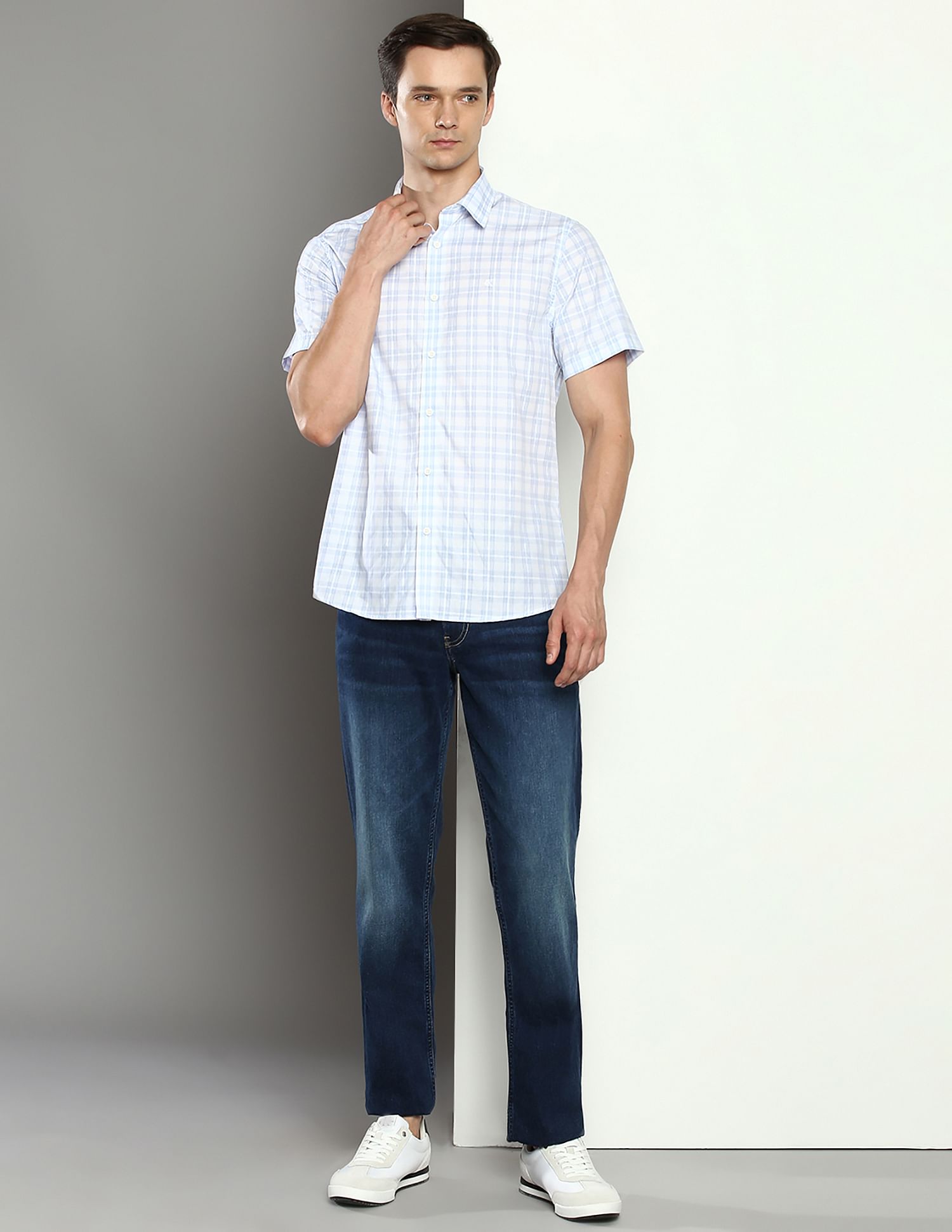 Calvin Klein Jeans Tartan Check Poplin Shirt