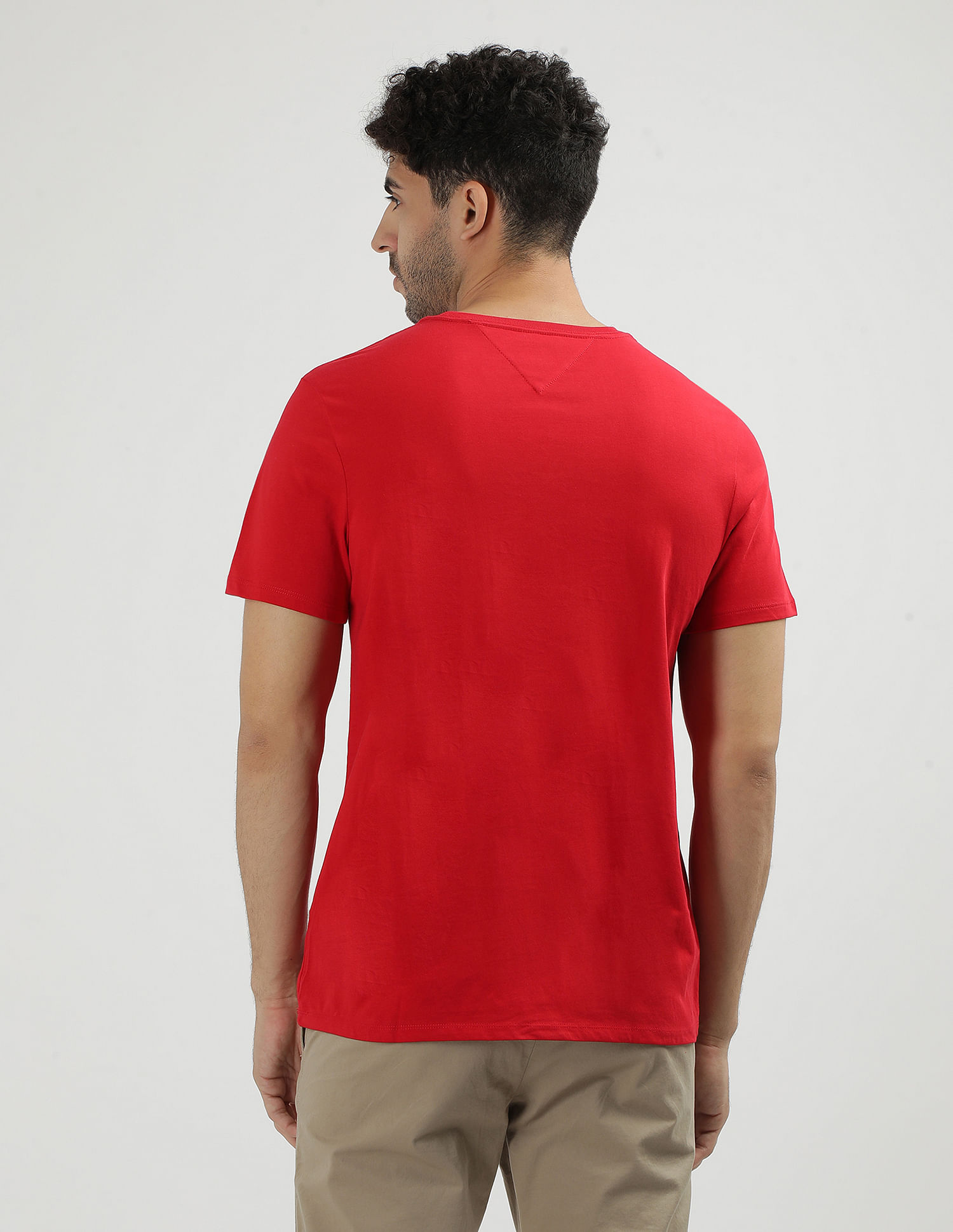 Tommy Hilfiger Crew Neck Embroidered T-Shirt