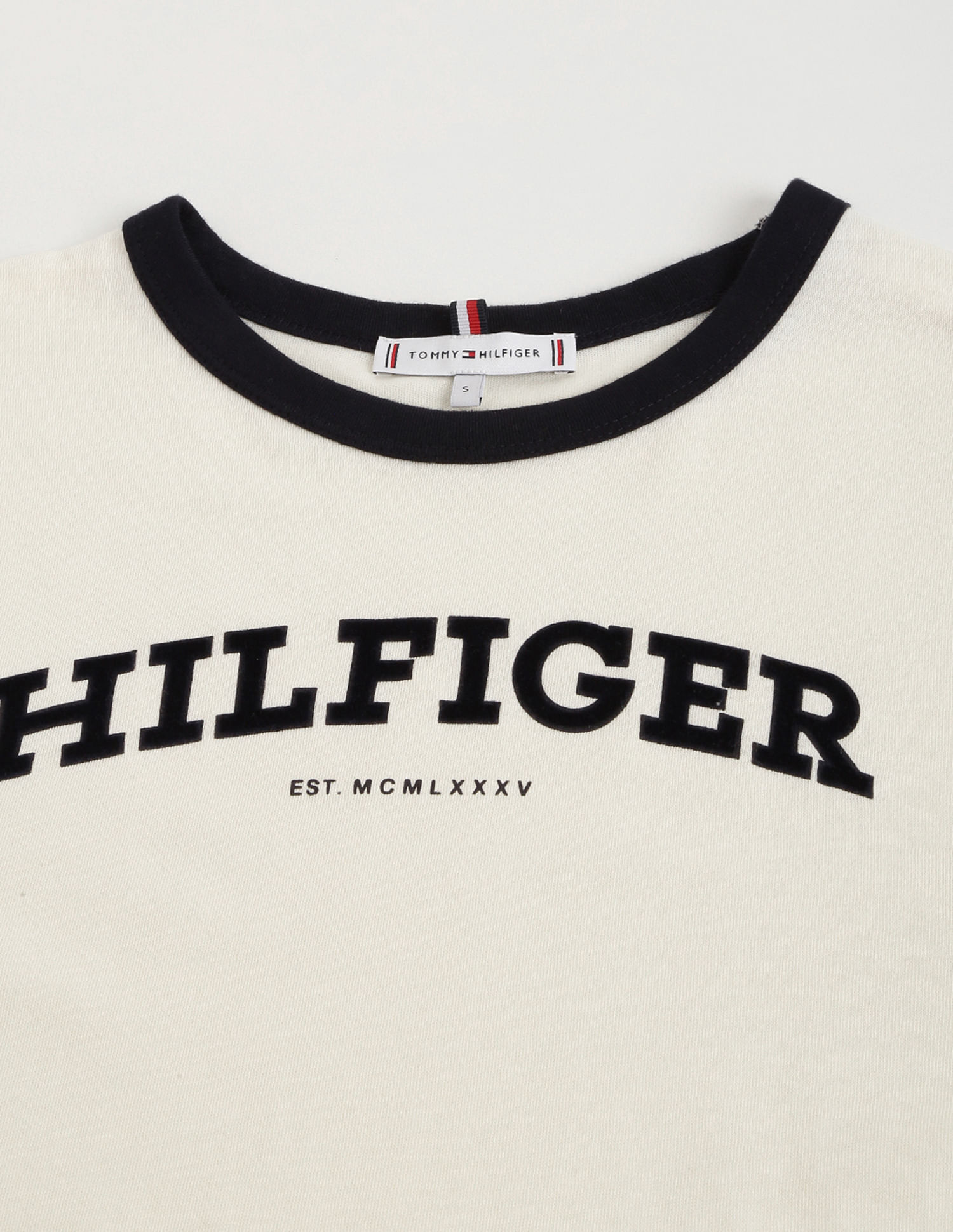 Tommy Hilfiger Monotype Flock Regenerative Cotton T-Shirt