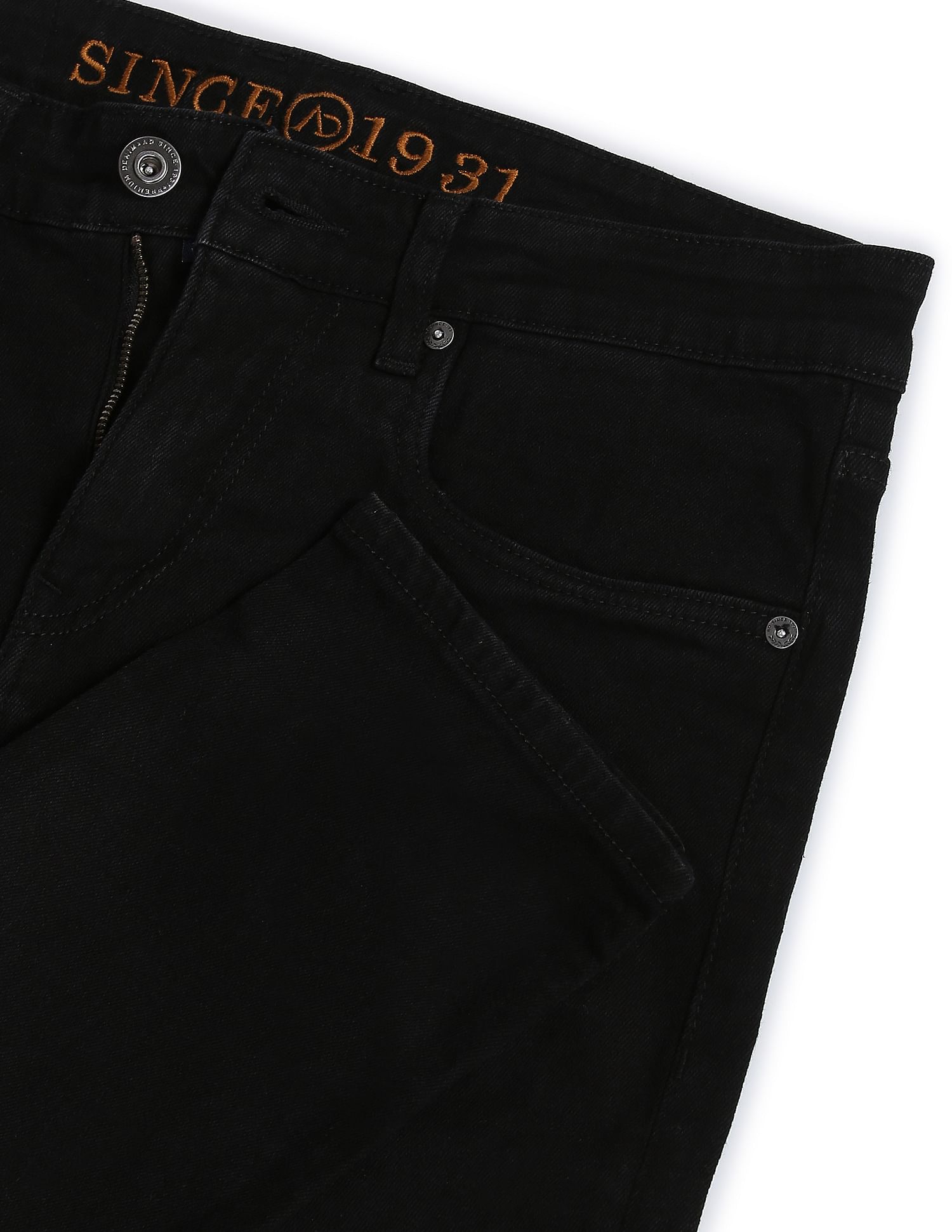 AD by Arvind Mid Rise Slim Fit Jeans