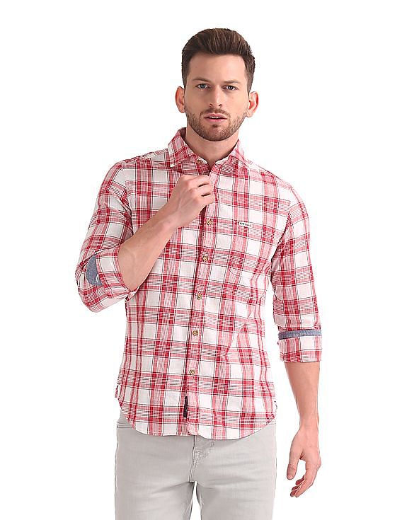 U.S. Polo Assn. Denim Co. Long Sleeve Check Shirt