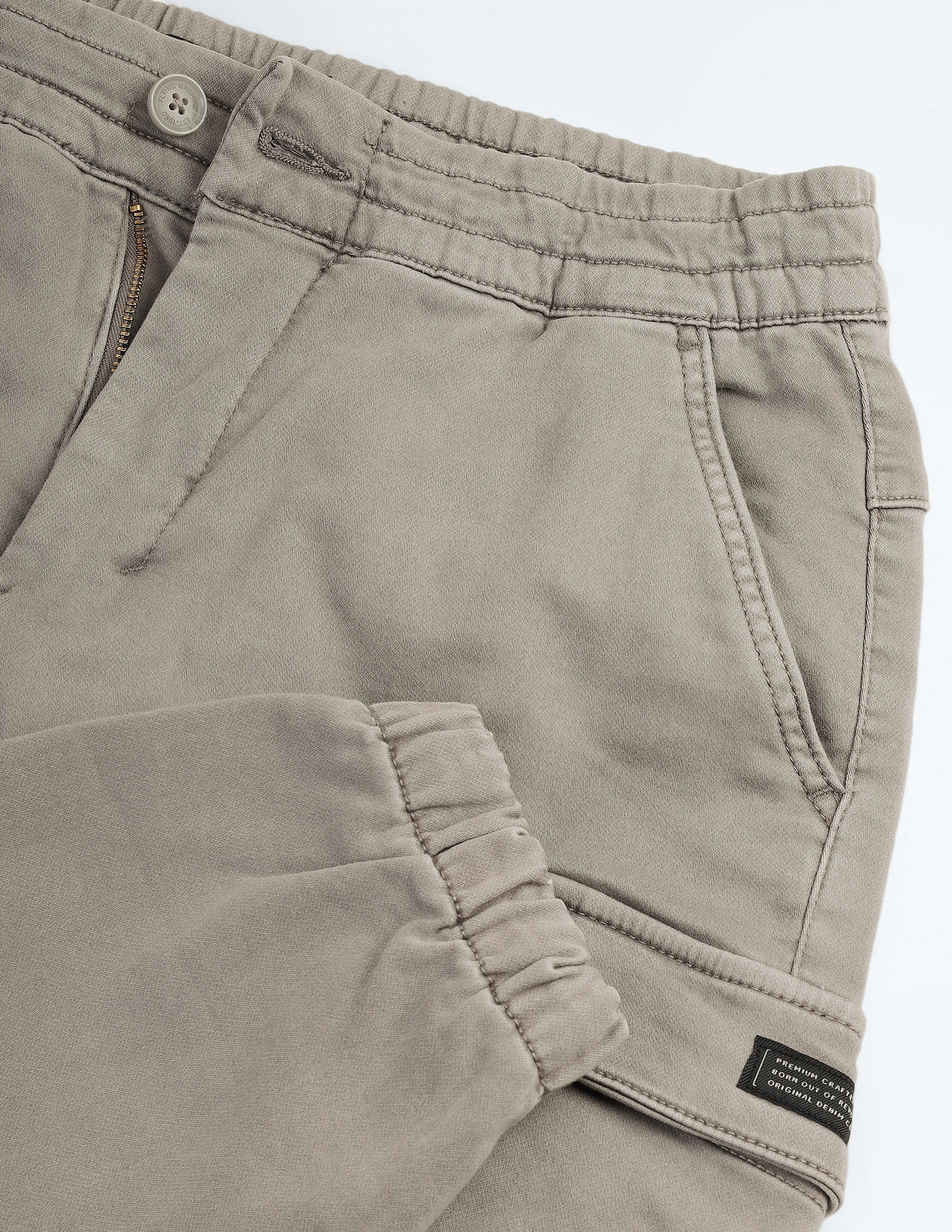 Flying Machine Relaxed Twill Cargo Trousers
