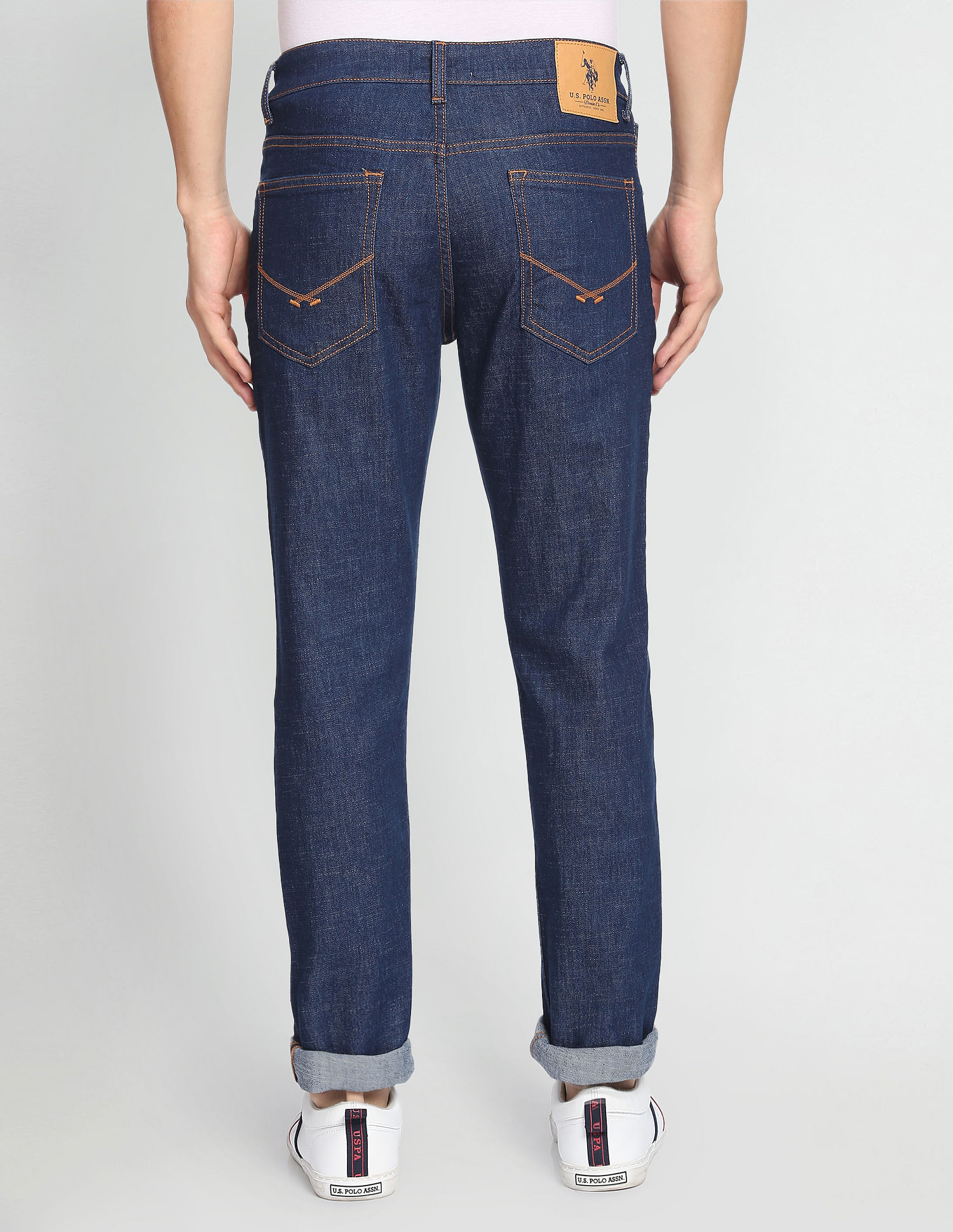 U.S. Polo Assn. Denim Co. Brandon Slim Tapered Fit Blue Jeans