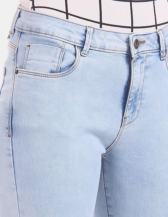 Flying Machine Women Veronica Skinny Fit Stone Wash Jeans