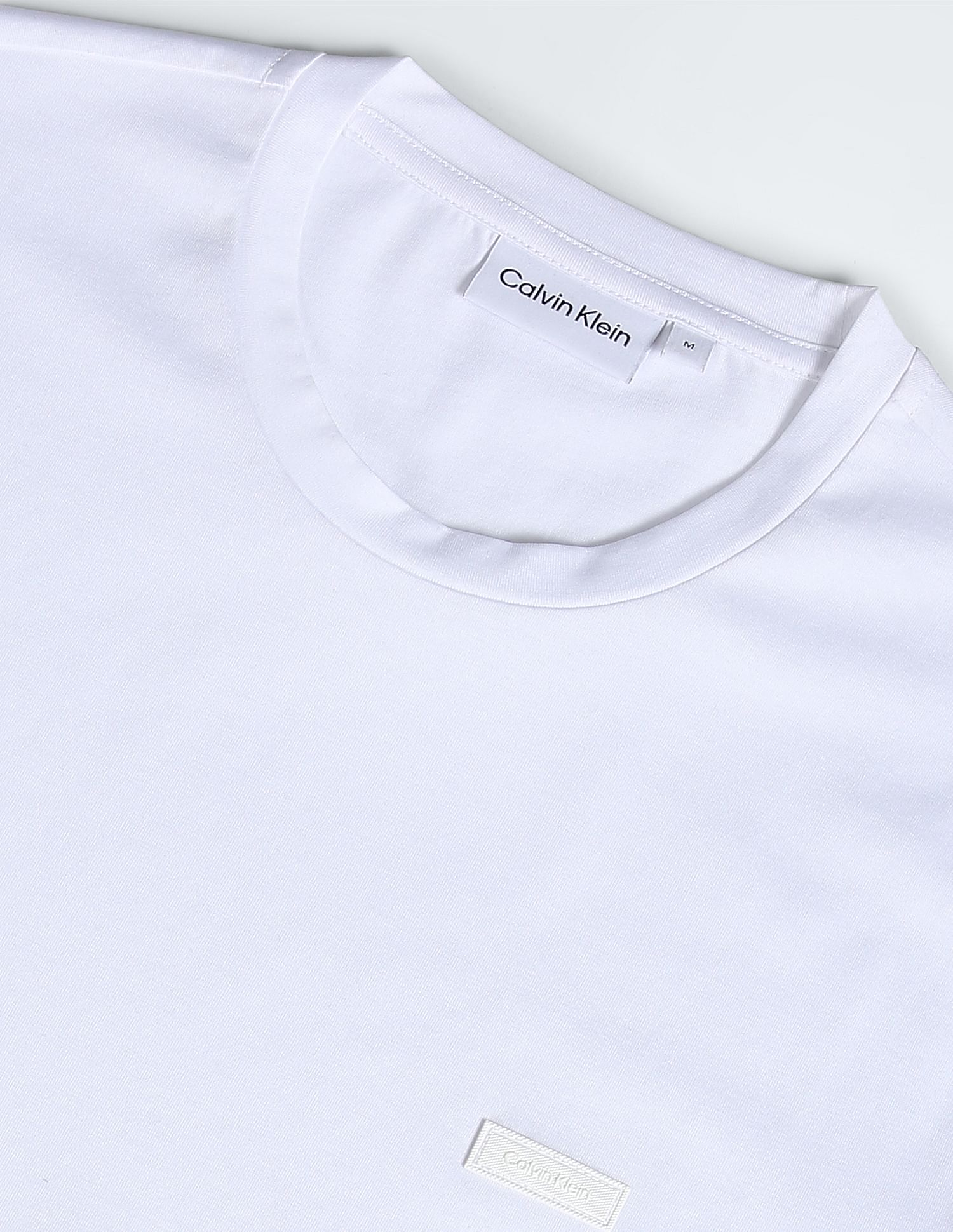 Calvin Klein Mercerized Cotton Logo T-Shirt