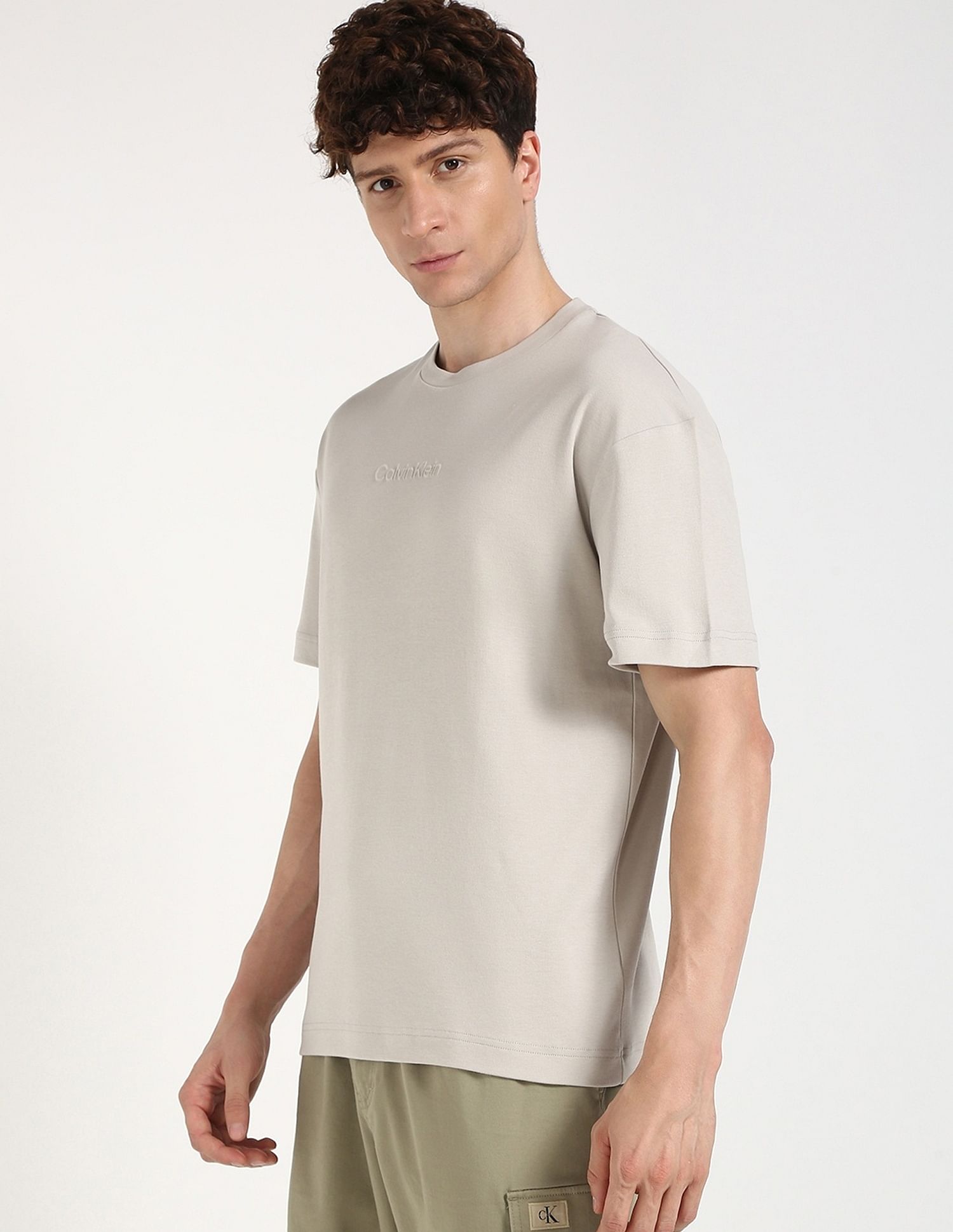 Calvin Klein Jeans Logo Regular Fit Cotton T-Shirt