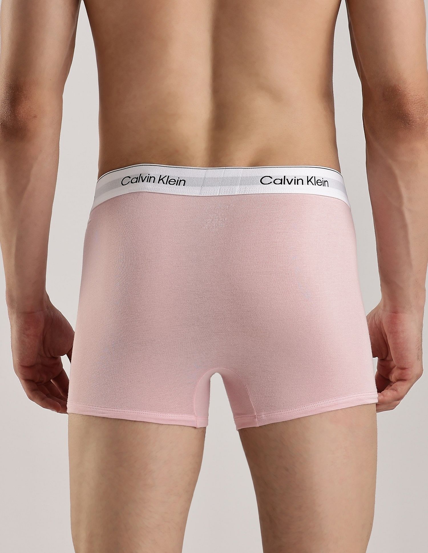 Calvin Klein Underwear Low Rise Solid Multi Trunks - Pack Of 3