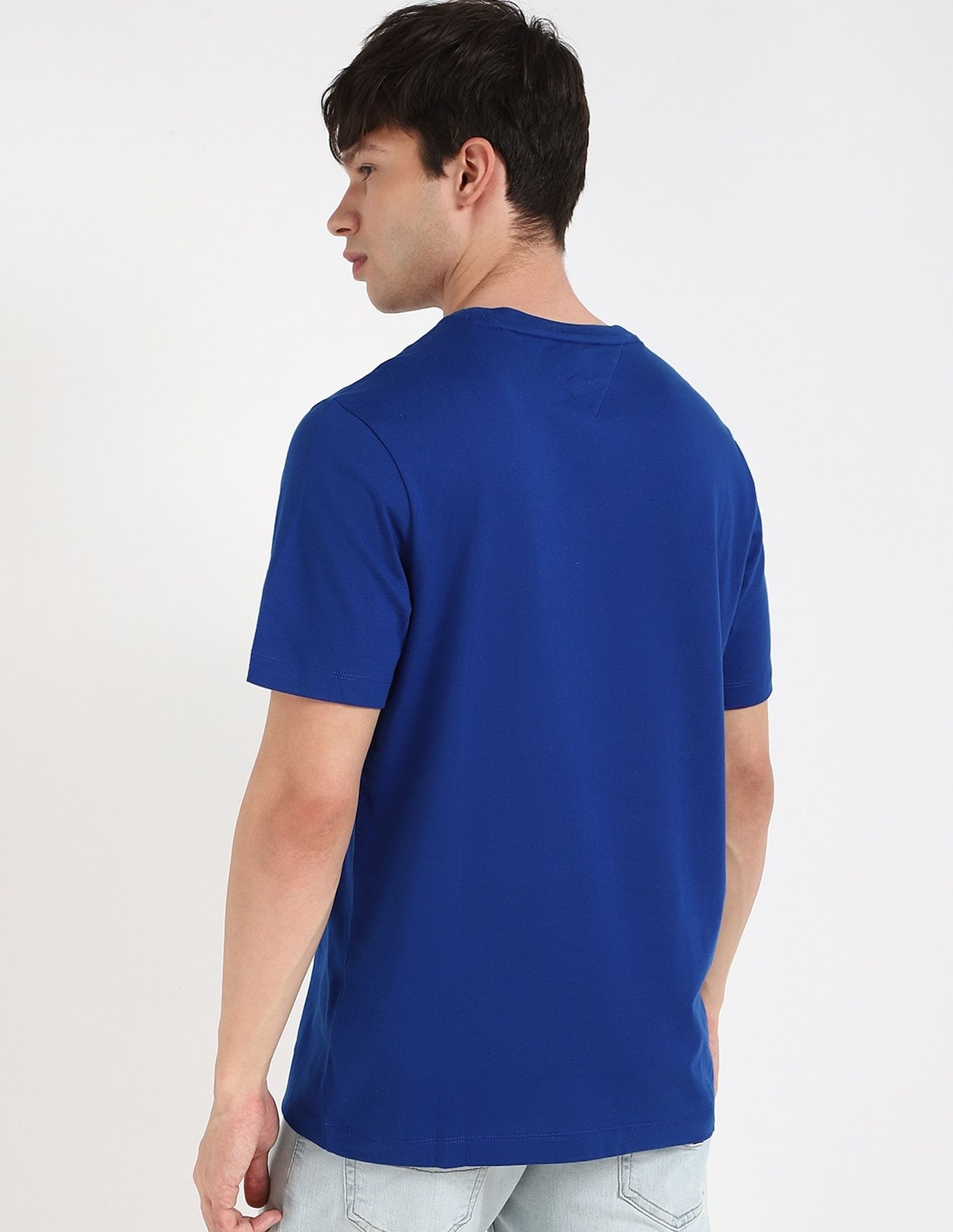 Tommy Hilfiger Solid Regular-Fit Cotton T-Shirt