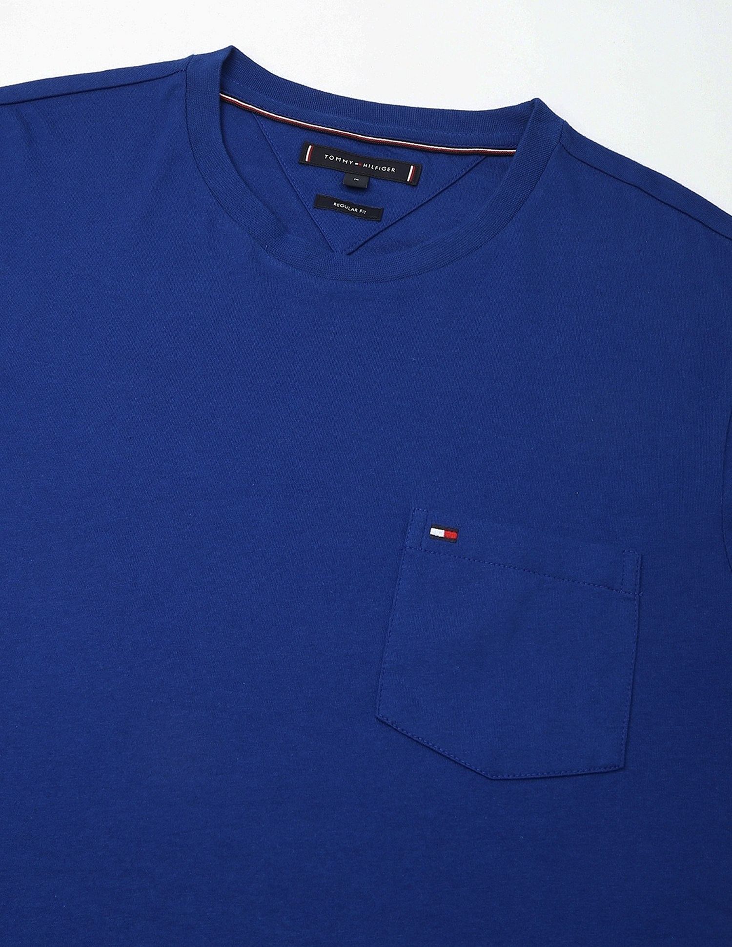 Tommy Hilfiger Solid Regular-Fit Cotton T-Shirt