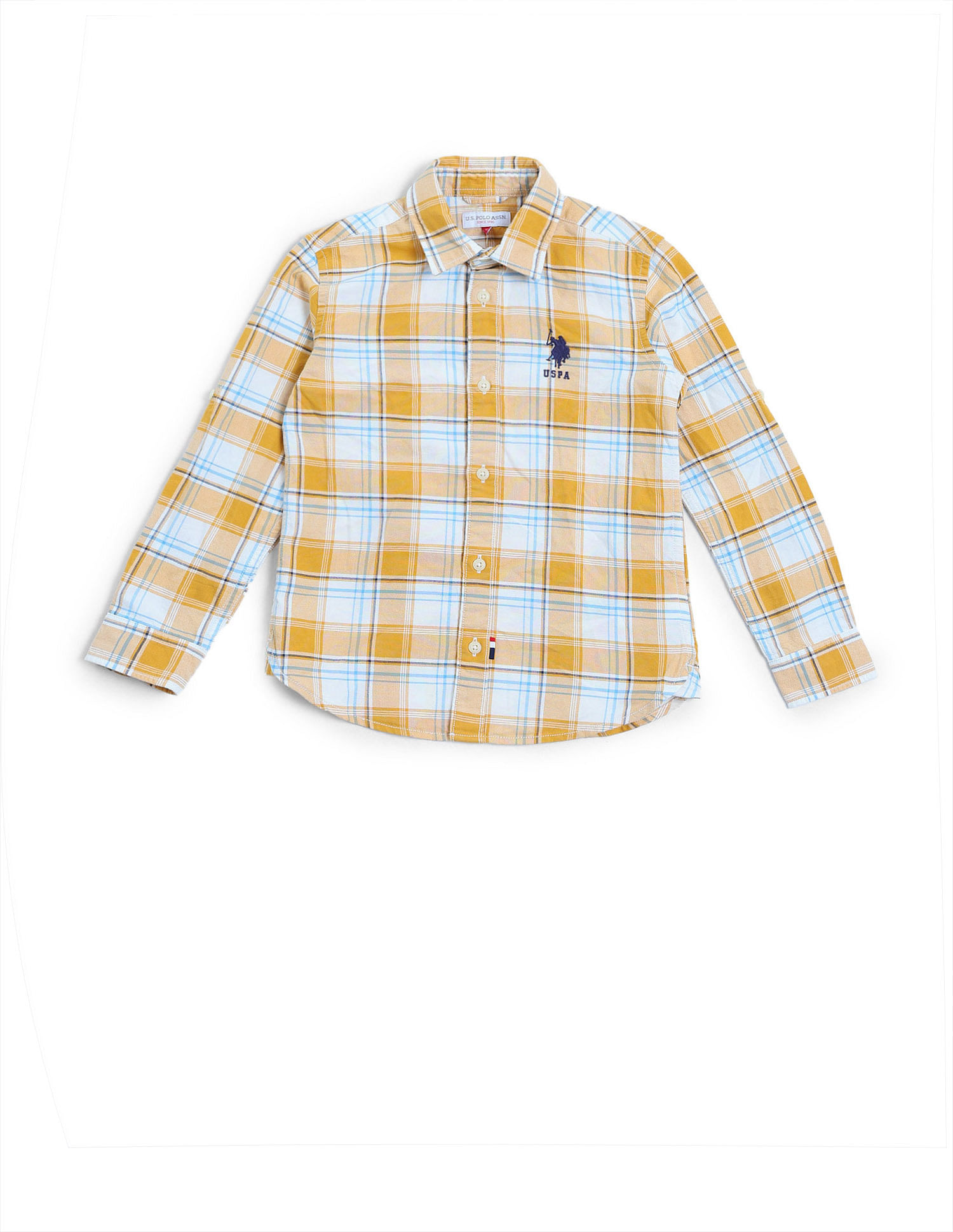 U.S. Polo Assn. Kids Boys Regular Fit Oxford Shirt