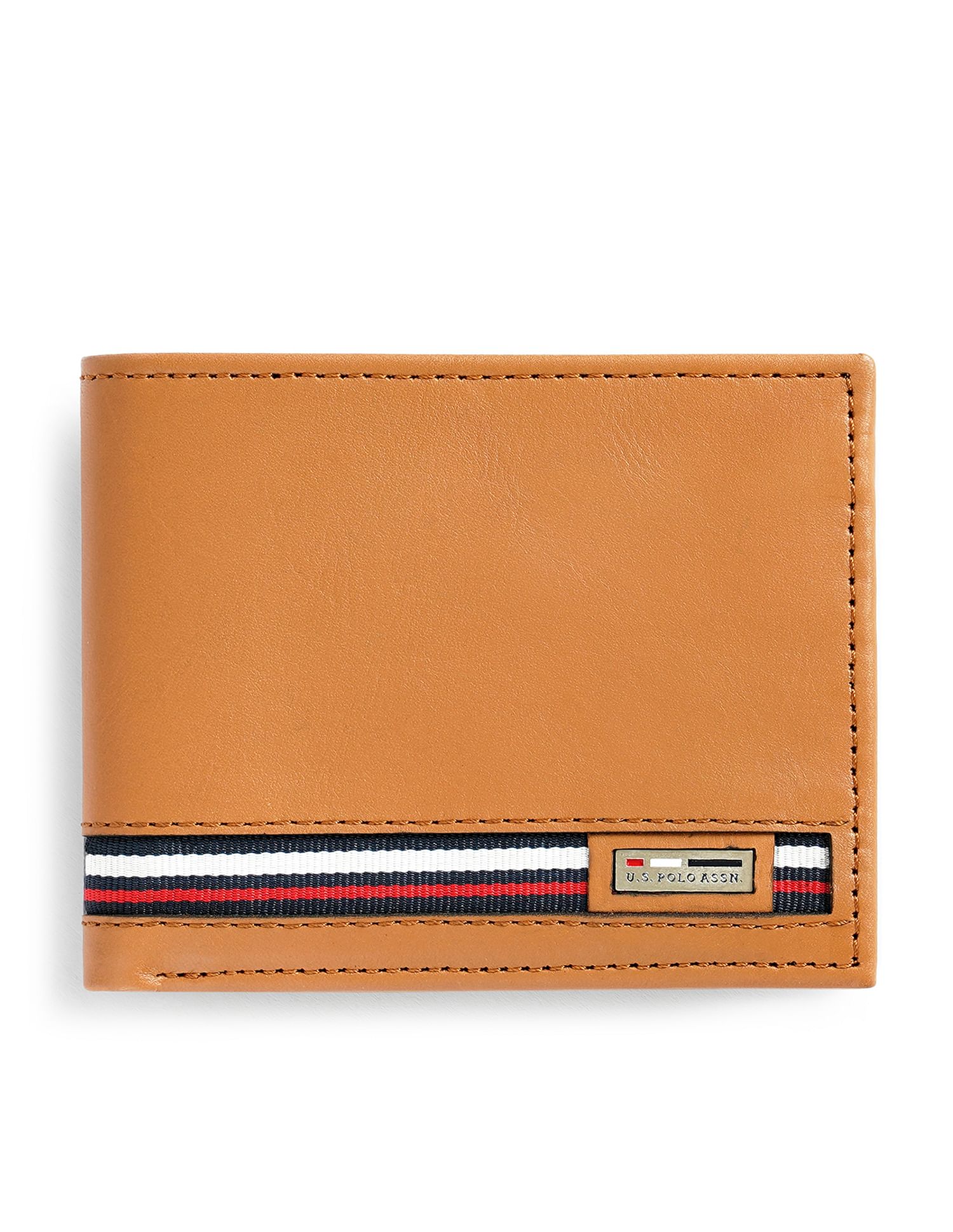 U.S. Polo Assn. Bi-Fold Solid Wallet