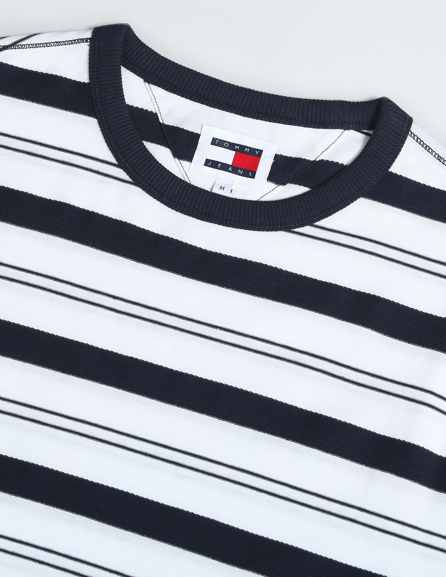 Tommy Hilfiger Transitional Cotton Horizontal Stripe T-Shirt